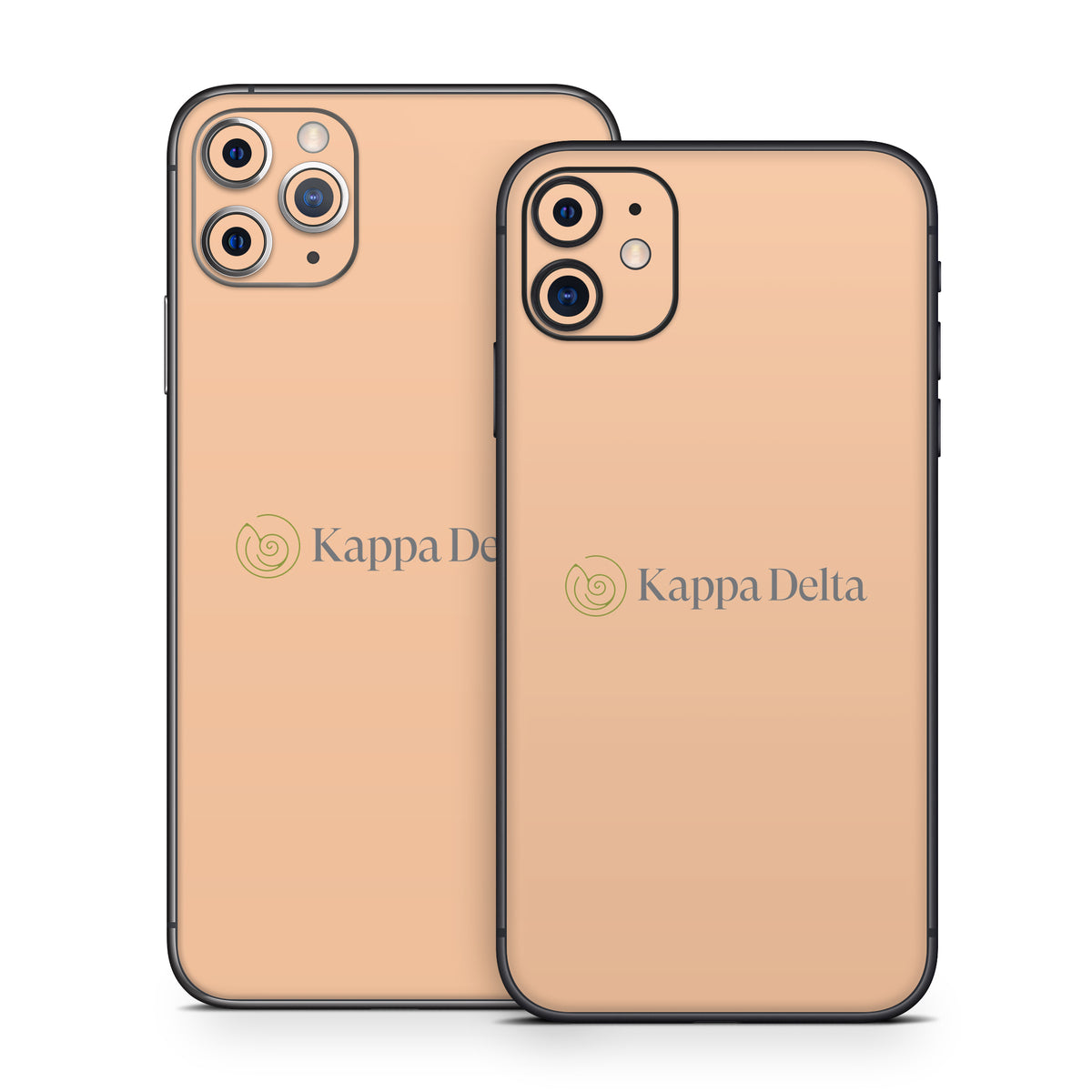 Kappa Delta Secondary Logo Empowered Peach - Apple iPhone 11 Skin