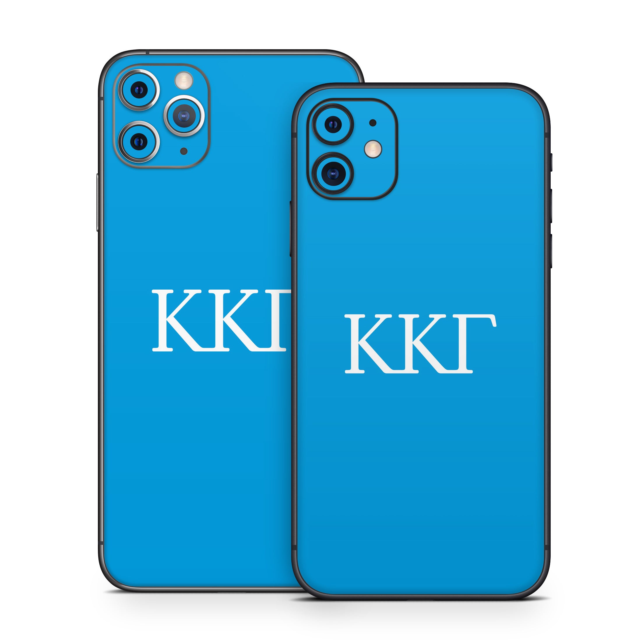 Kappa Kappa Gamma Greek Letters Gamma Blue - Apple iPhone 11 Skin