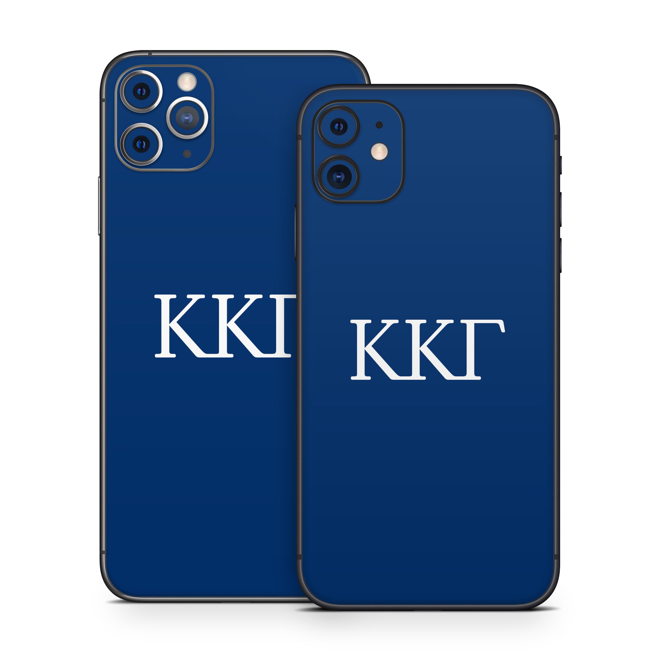 Kappa Kappa Gamma Greek Letters Kappa Blue - Apple iPhone 11 Skin