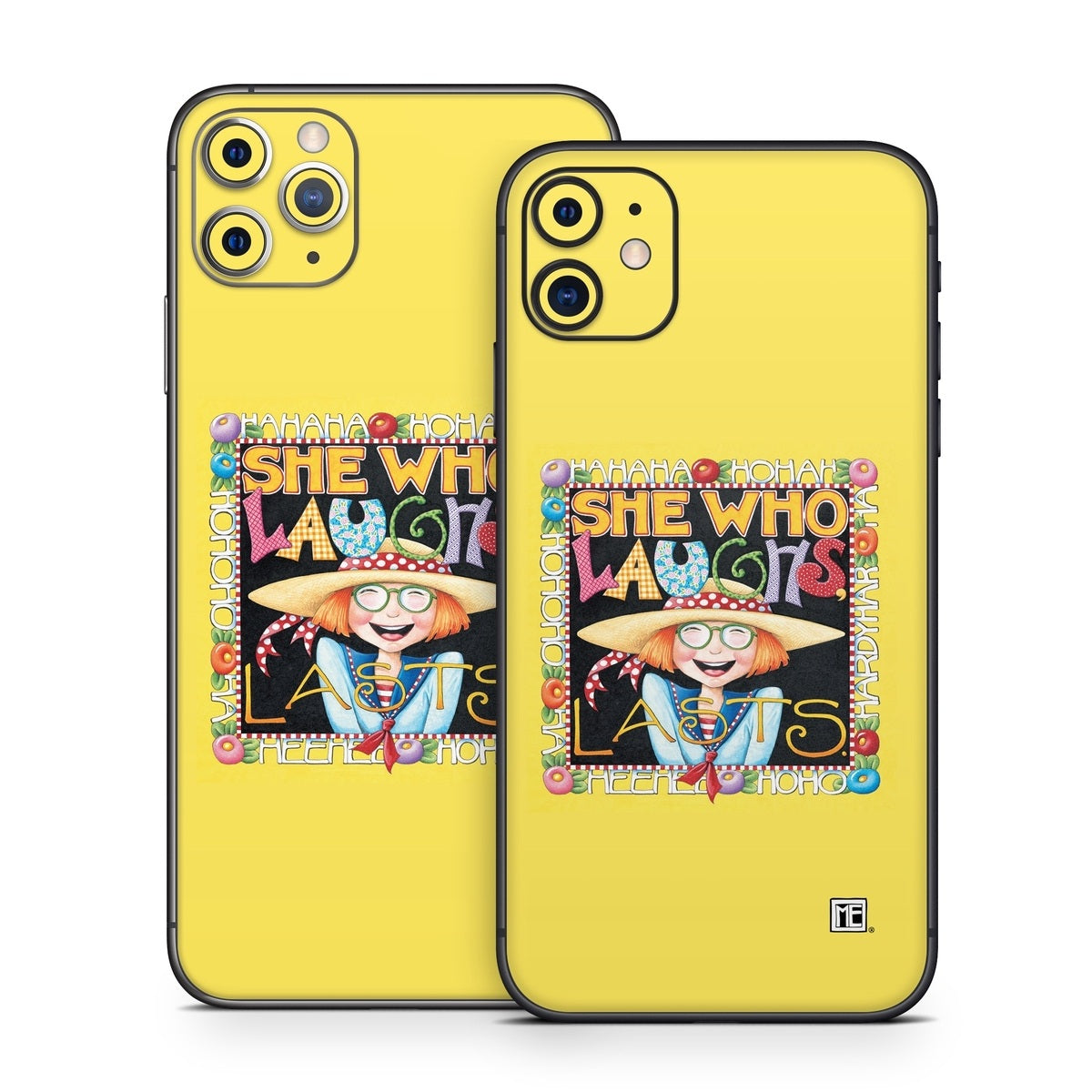 She Who Laughs - Apple iPhone 11 Skin