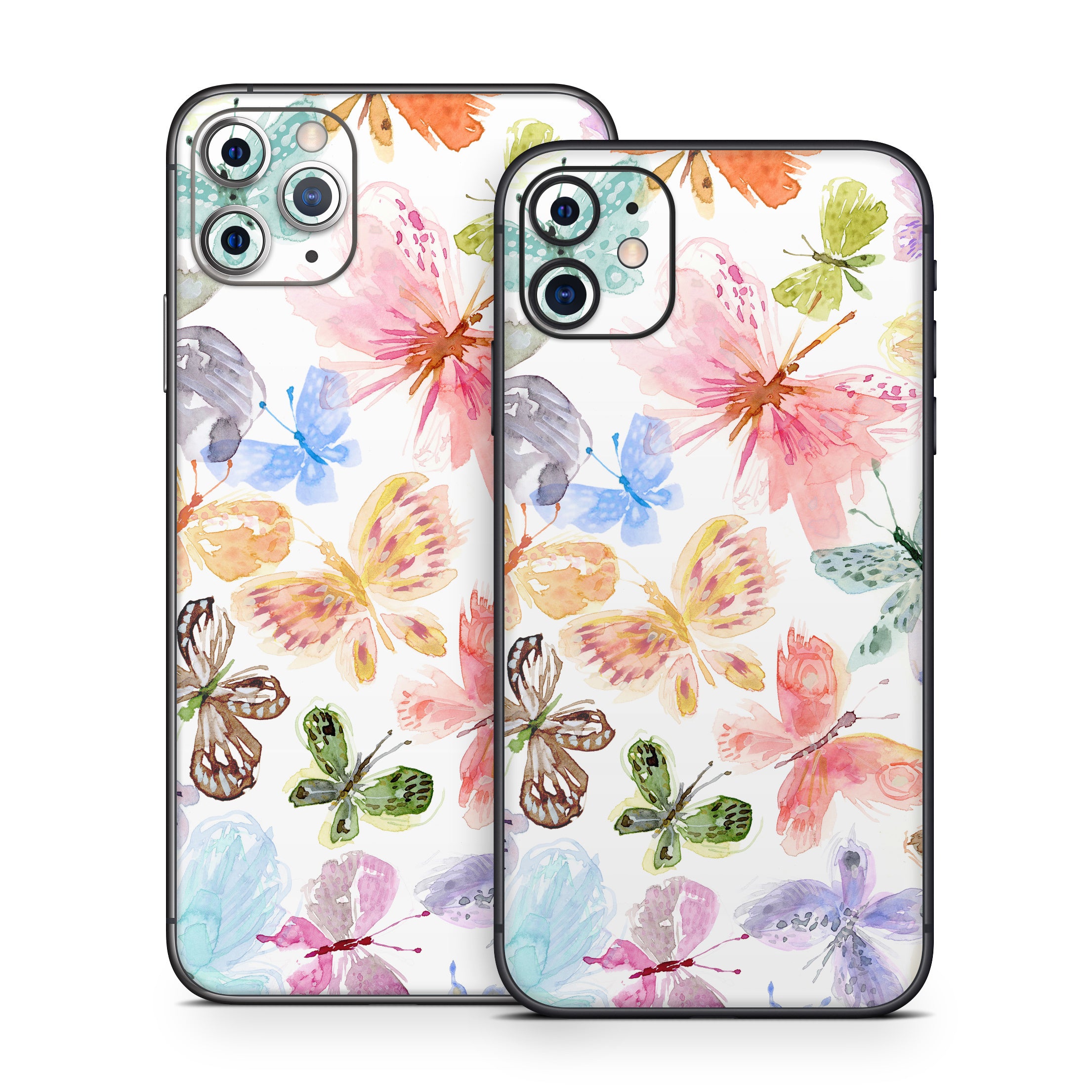 Pastel Butterflies - Apple iPhone 11 Skin