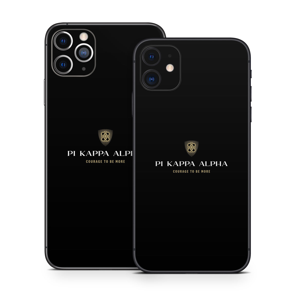 Pi Kappa Alpha Formal Logo Black - Apple iPhone 11 Skin