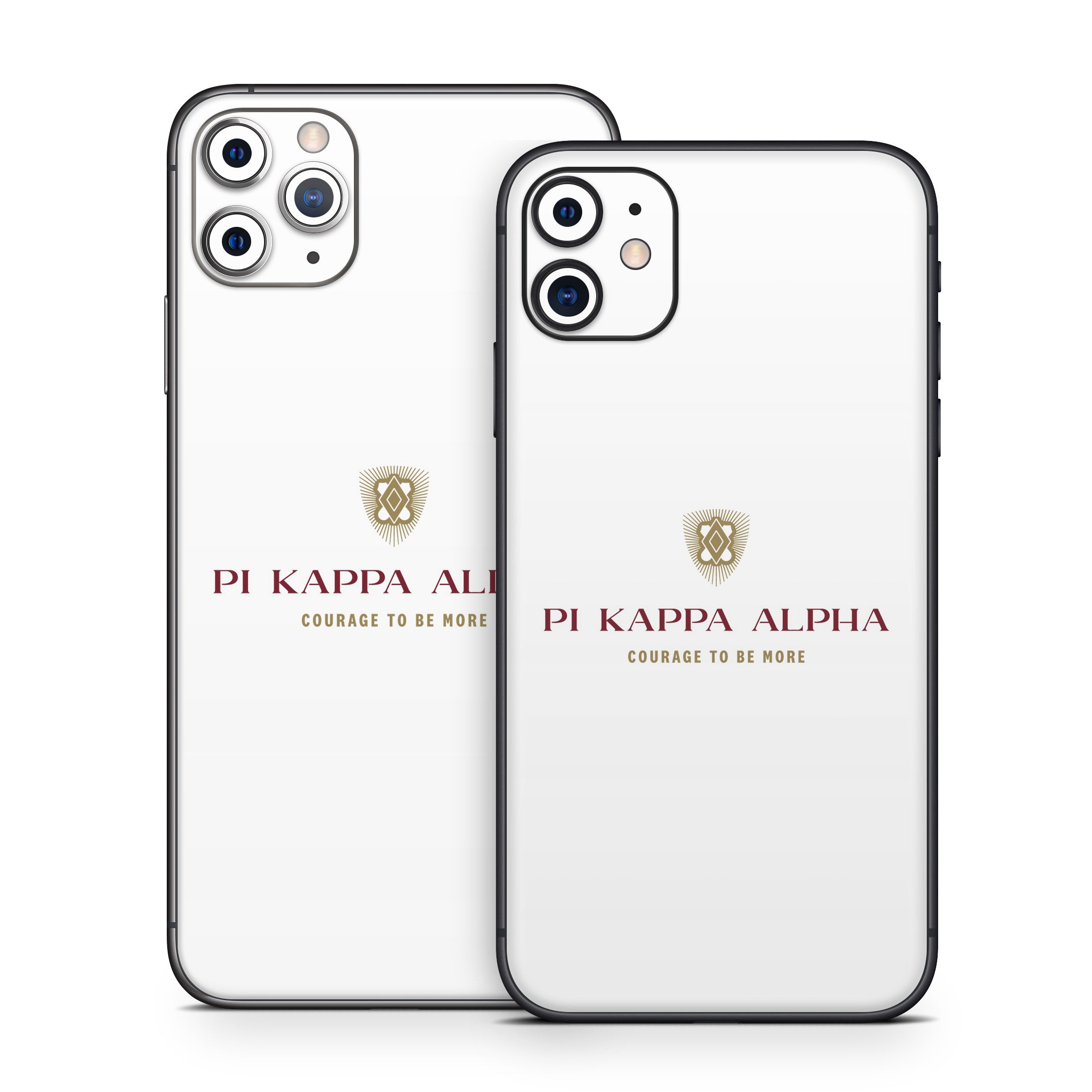 Pi Kappa Alpha Formal Logo White - Apple iPhone 11 Skin