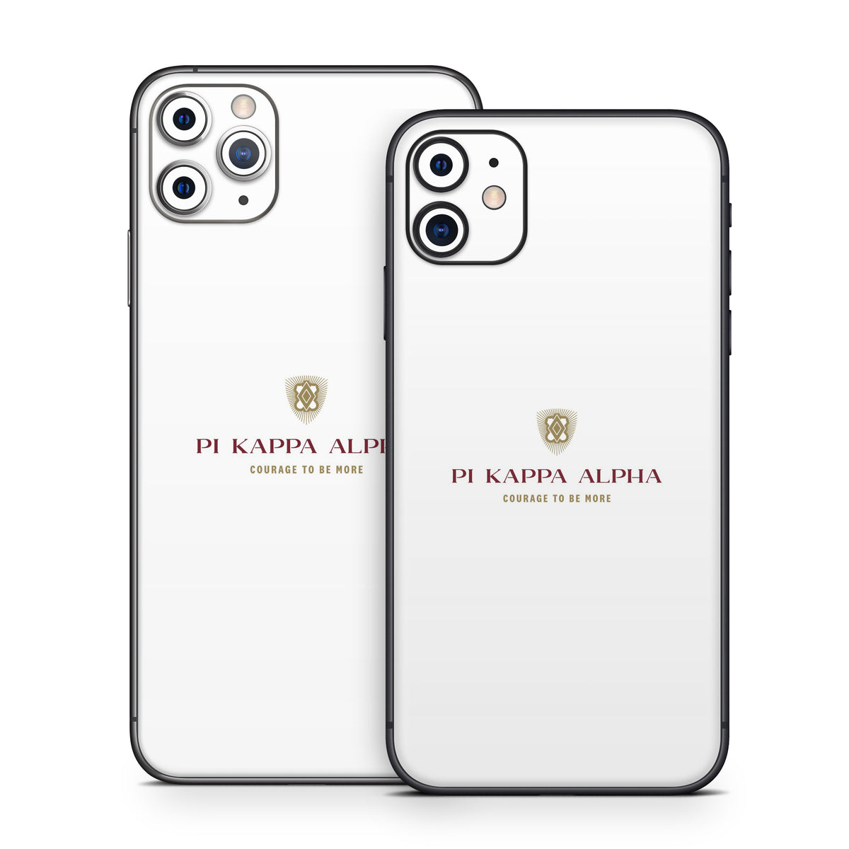 Pi Kappa Alpha Formal Logo White - Apple iPhone 11 Skin