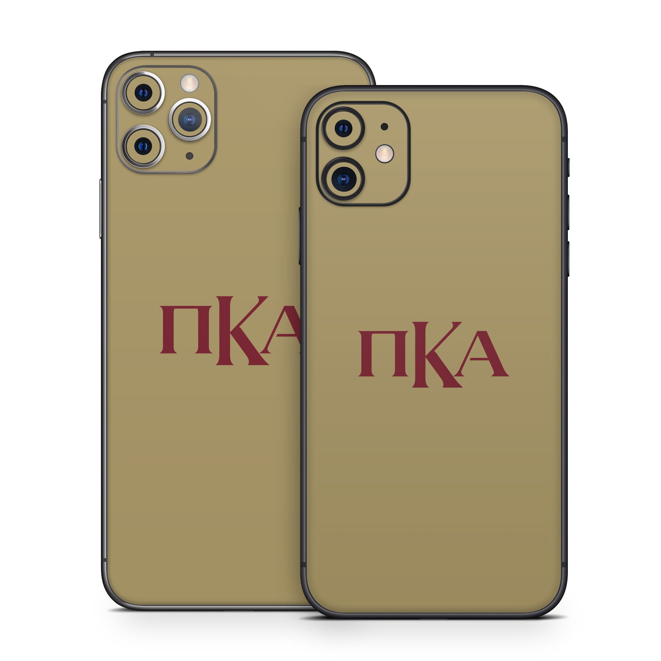Pi Kappa Alpha Greek Letters Gold - Apple iPhone 11 Skin