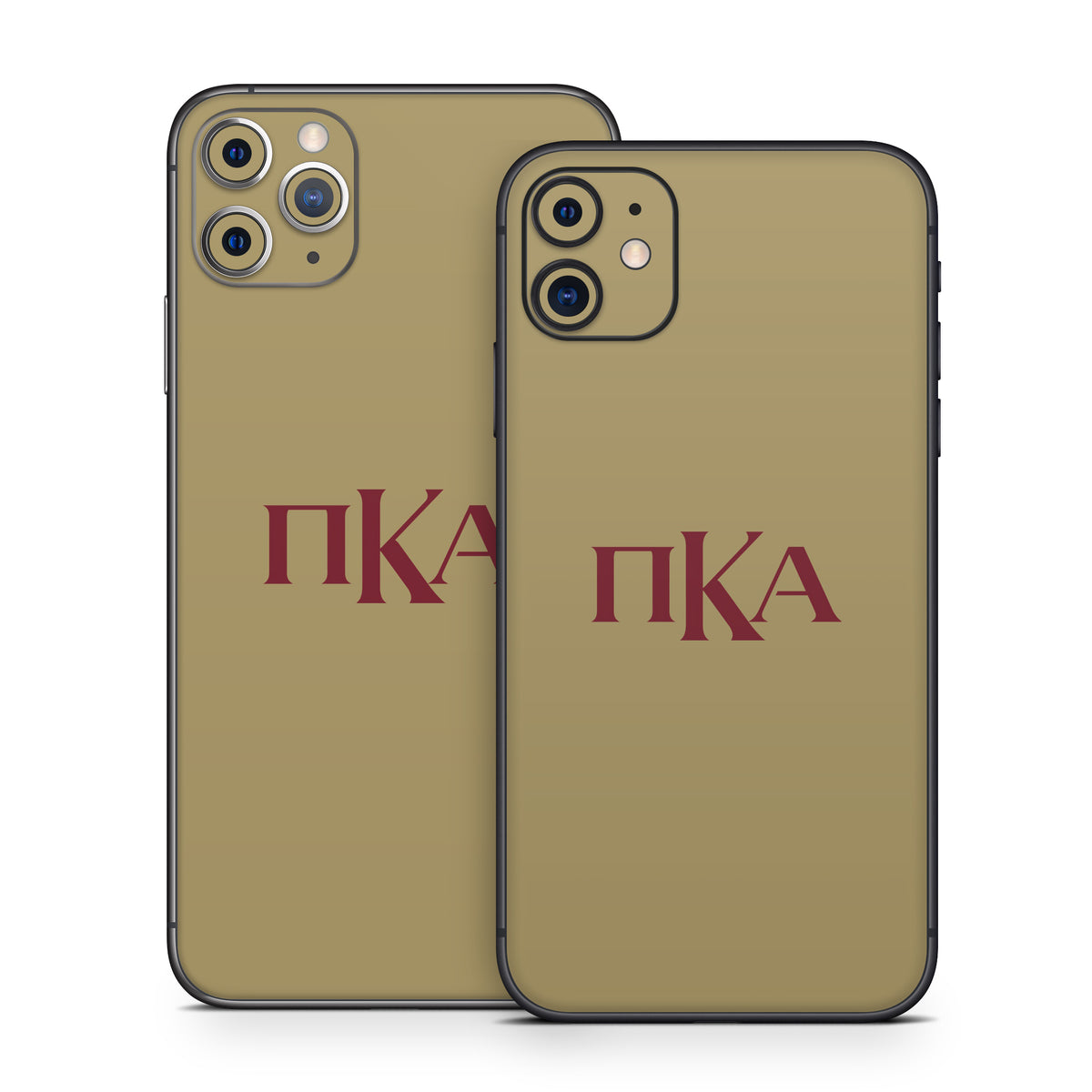 Pi Kappa Alpha Greek Letters Gold - Apple iPhone 11 Skin