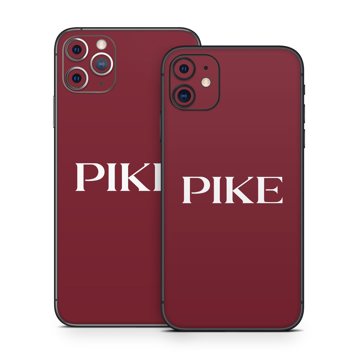 Pi Kappa Alpha PIKE Logo Garnet - Apple iPhone 11 Skin