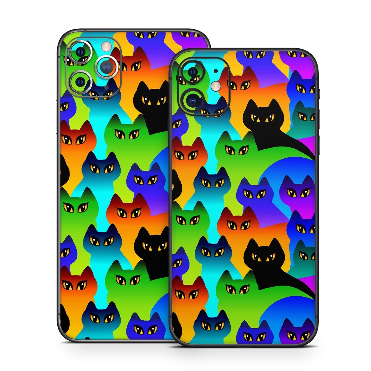 Rainbow Cats - Apple iPhone 11 Skin