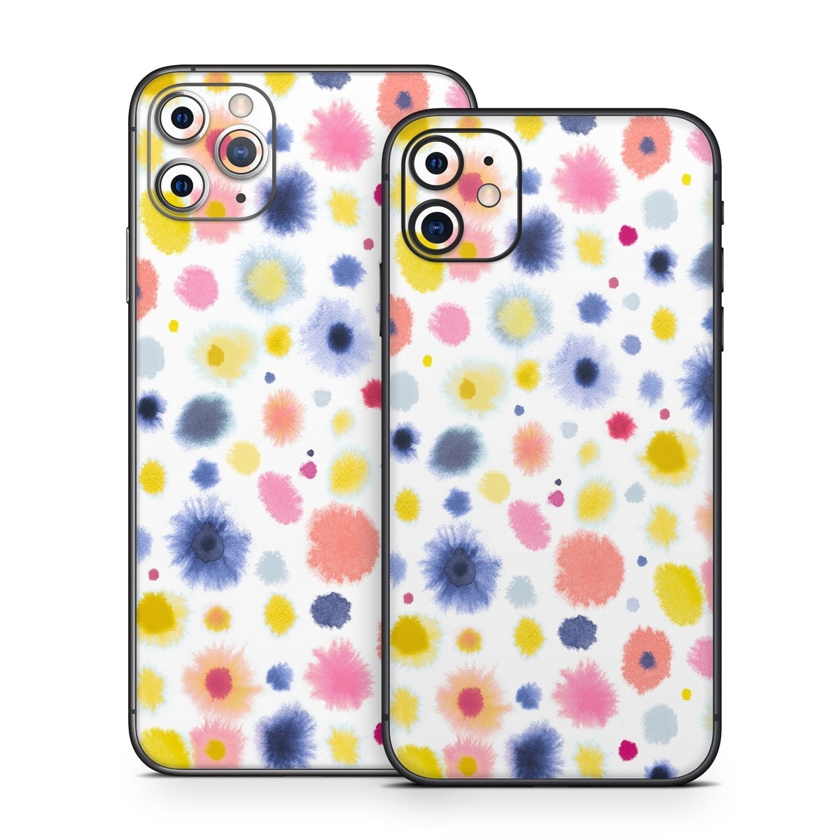 Red Blue Dots - Apple iPhone 11 Skin