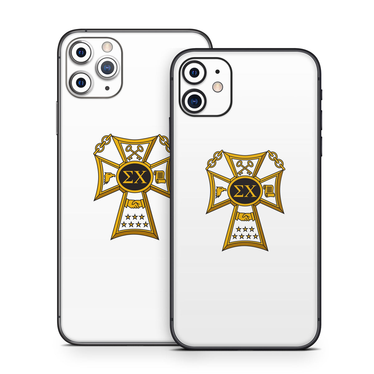 Sigma Chi Badge White - Apple iPhone 11 Skin