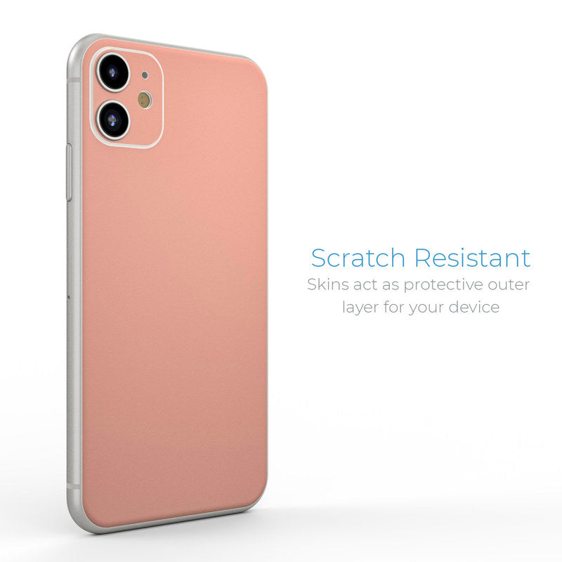 Solid State Peach - Apple iPhone 11 Skin