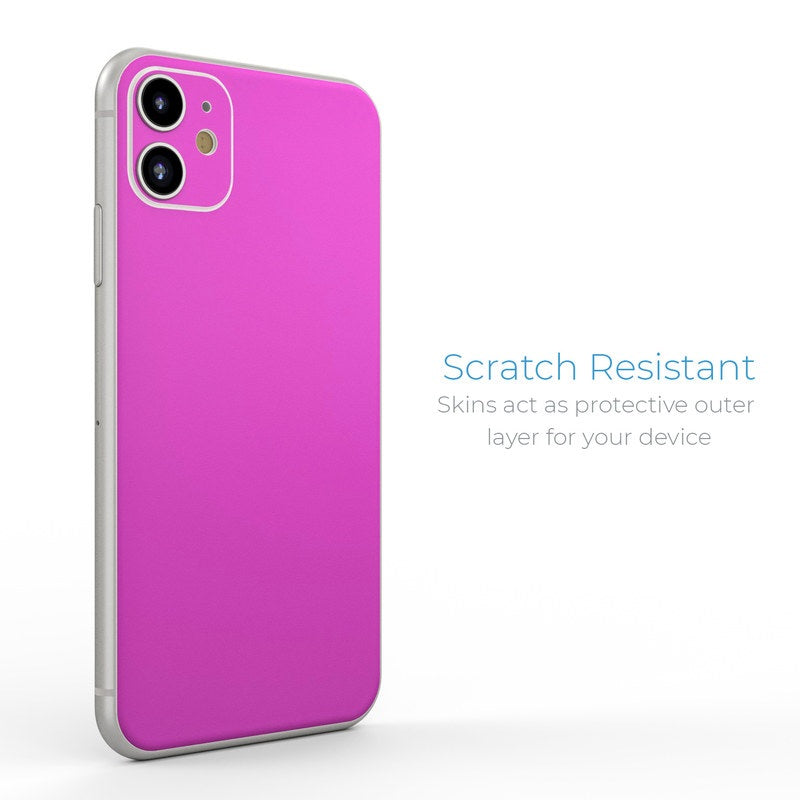 Solid State Vibrant Pink - Apple iPhone 11 Skin