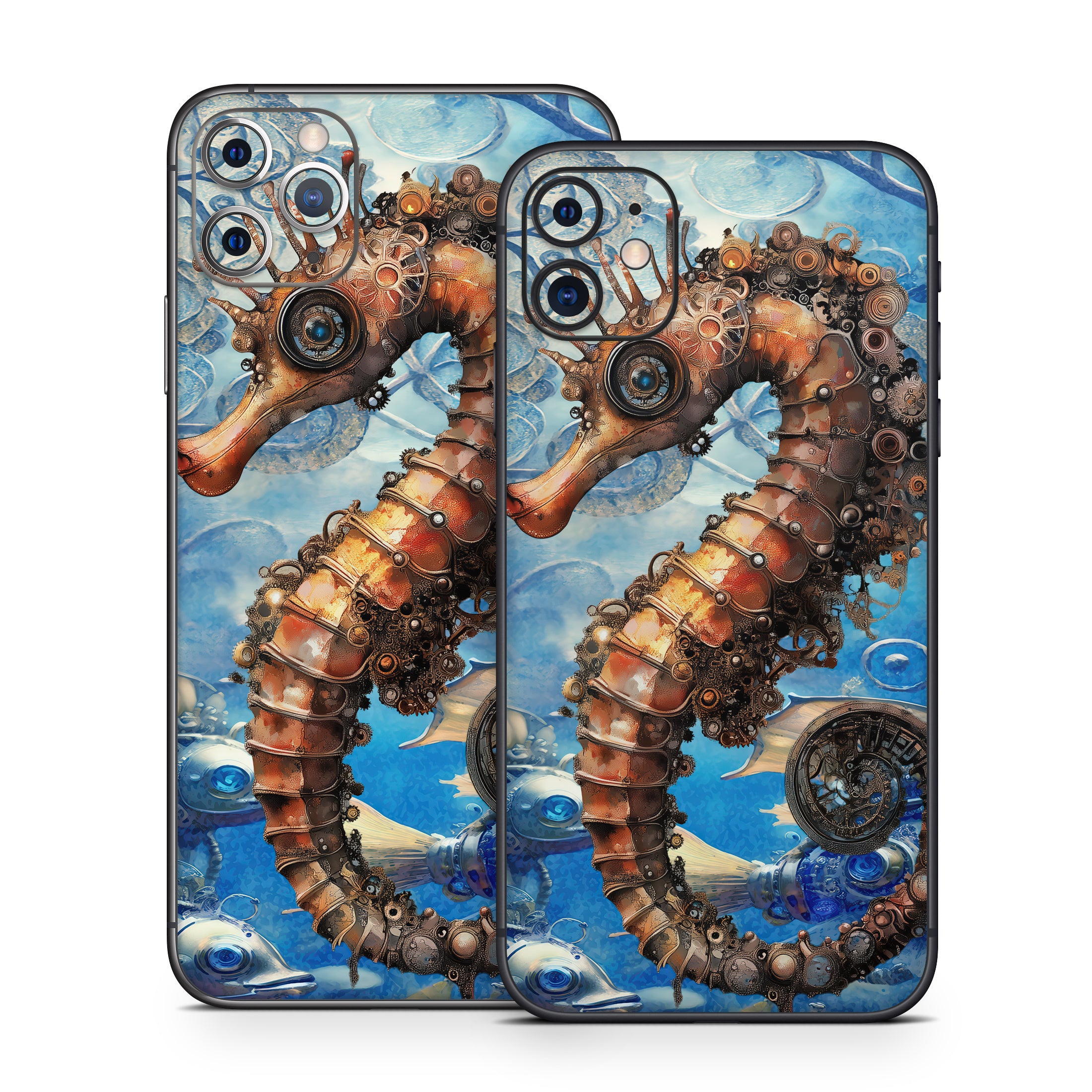 Steampunk Seahorse - Apple iPhone 11 Skin