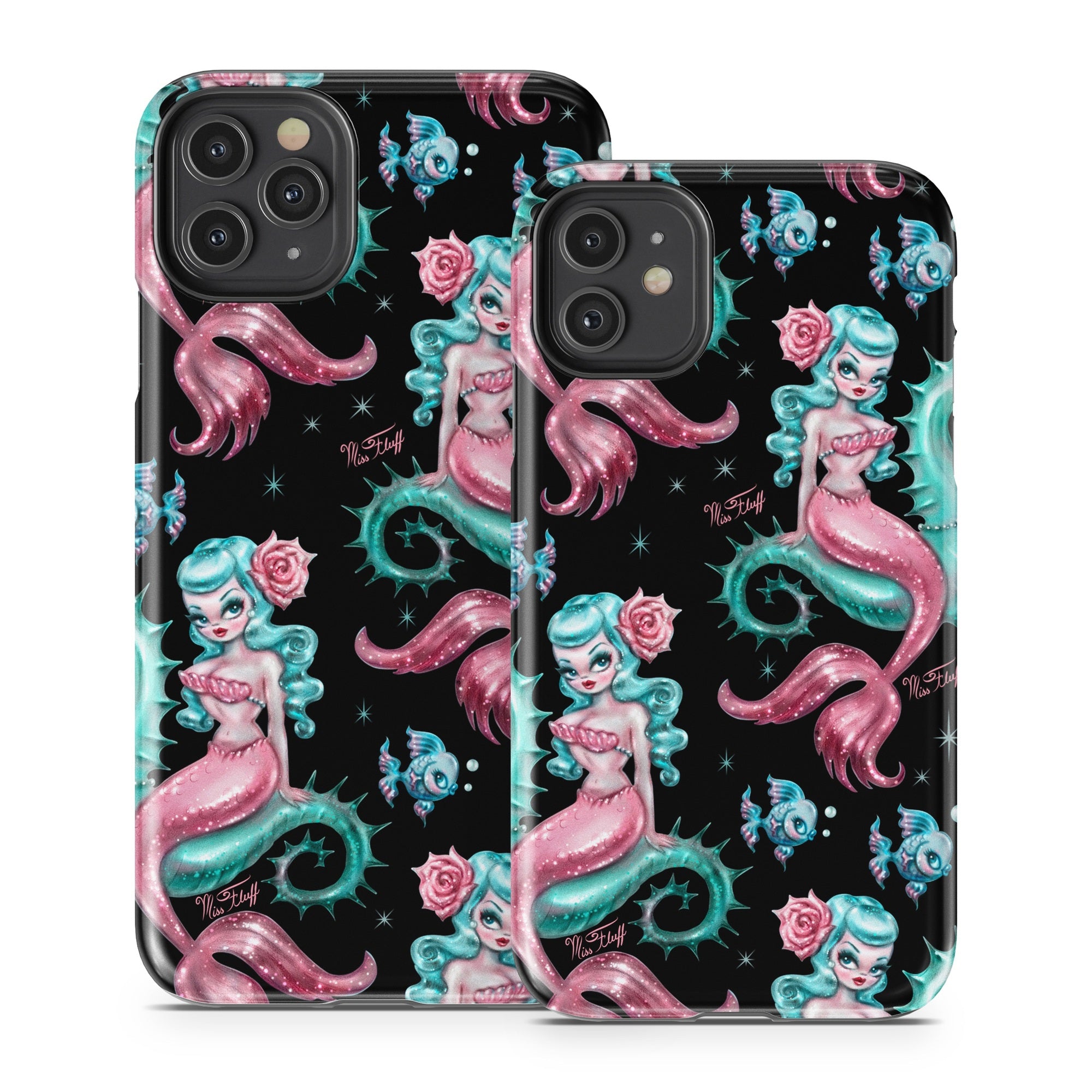 Mysterious Mermaids - Apple iPhone 11 Tough Case