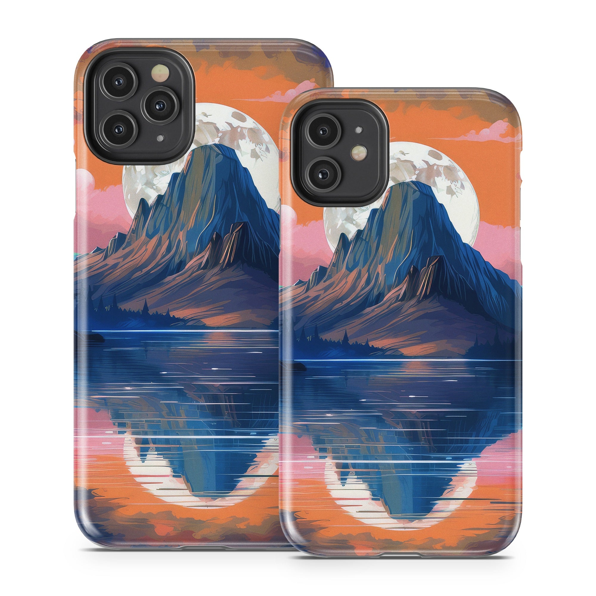 Mountain Moonrise - Apple iPhone 11 Tough Case