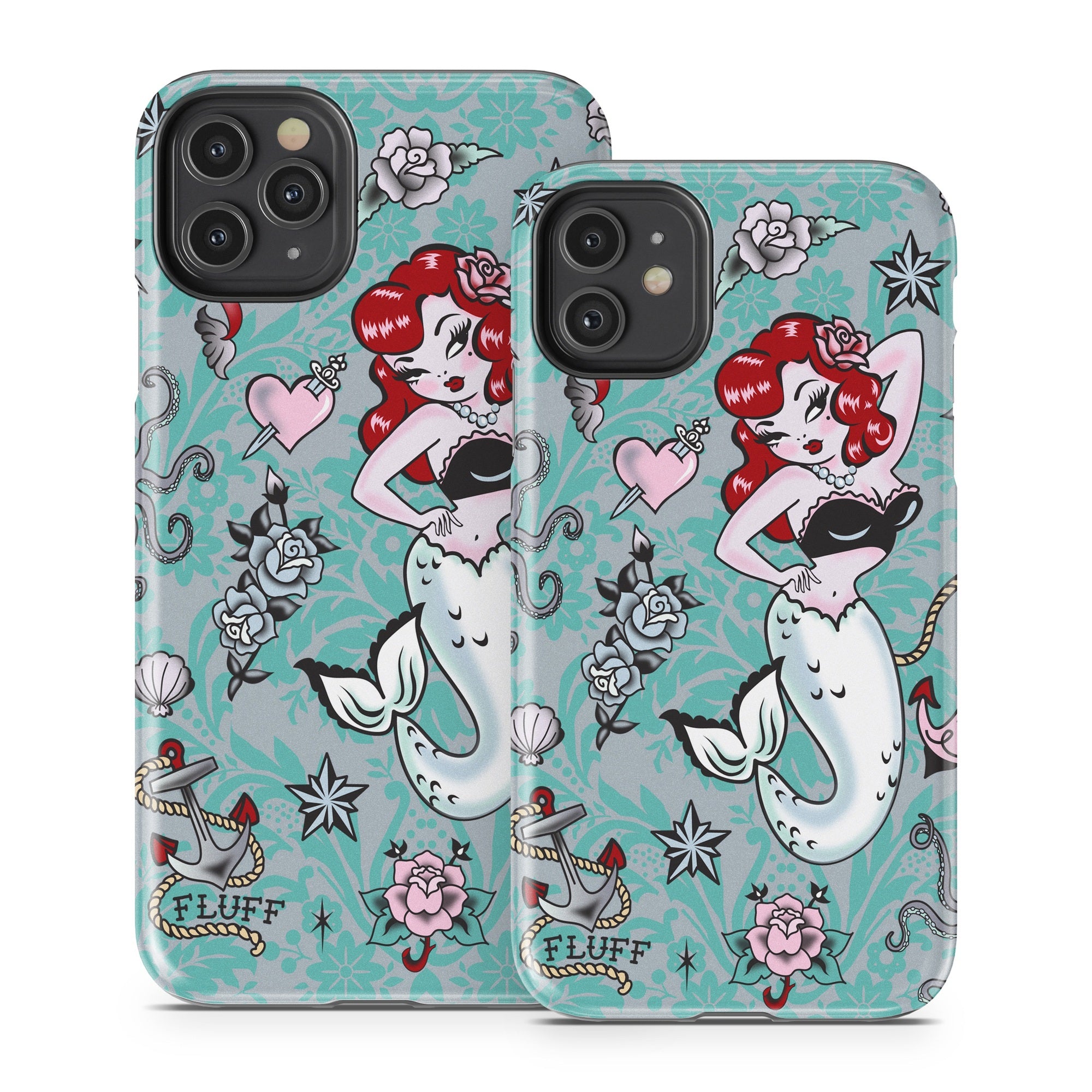 Molly Mermaid - Apple iPhone 11 Tough Case