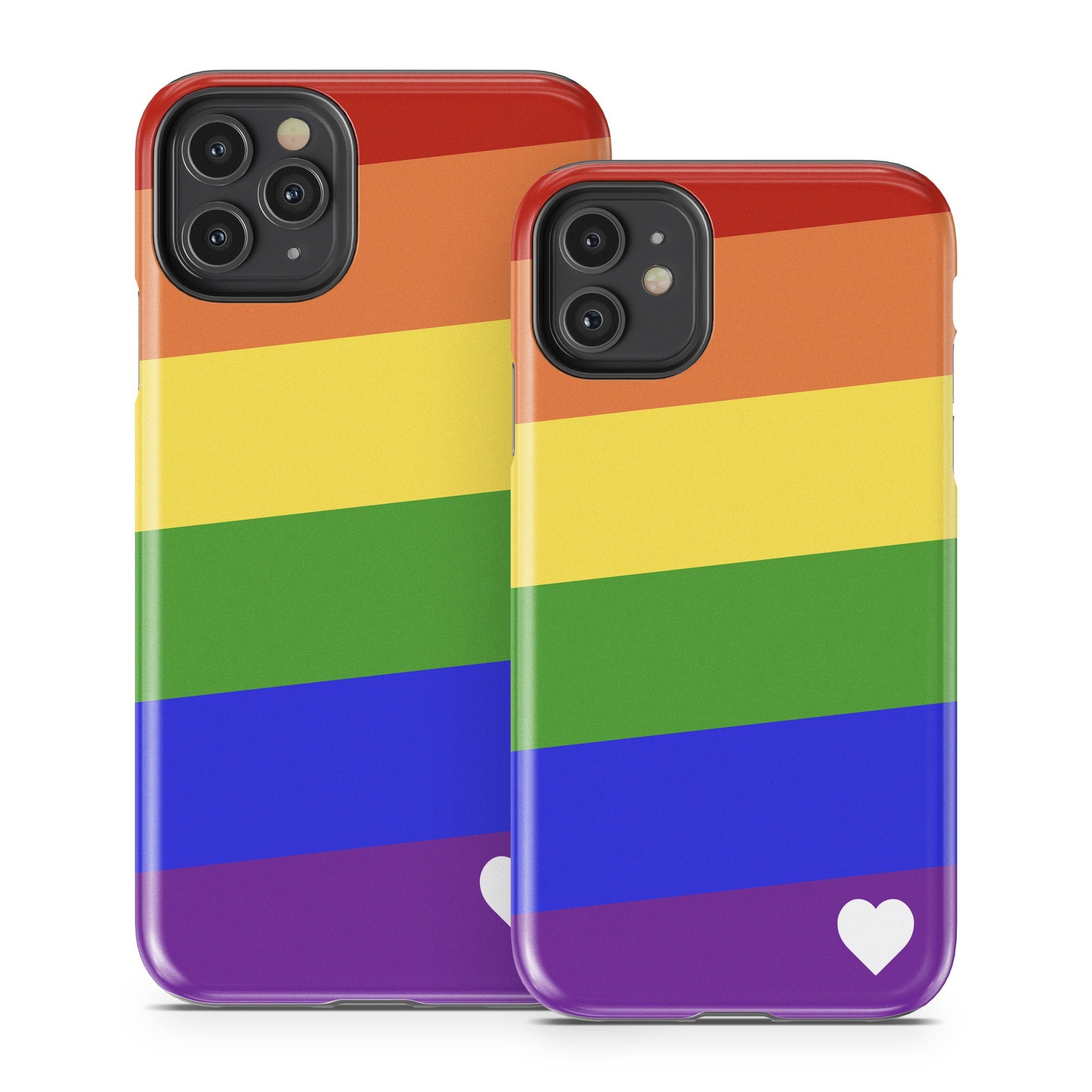 Rainbow Stripe - Apple iPhone 11 Tough Case