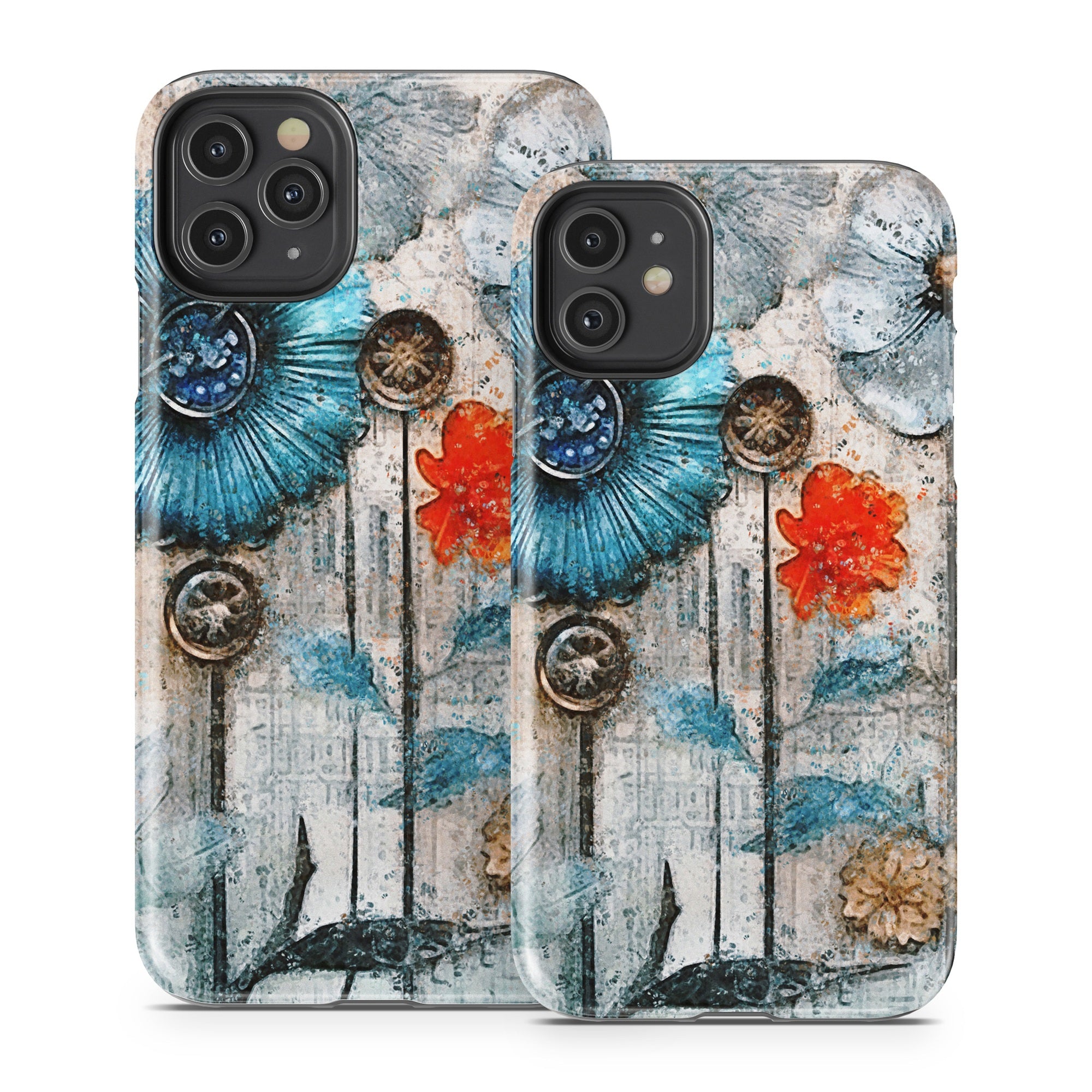 Steampunk Flowers - Apple iPhone 11 Tough Case