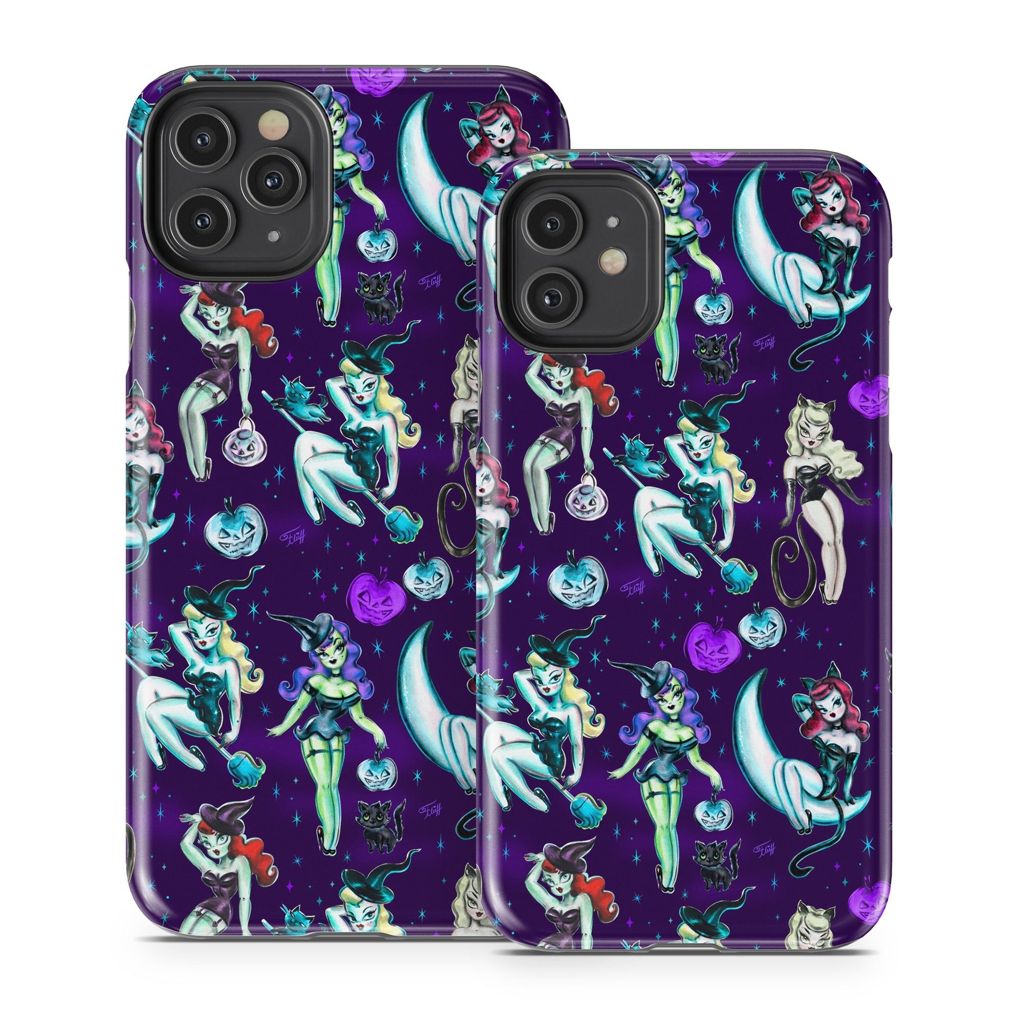 Witches and Black Cats - Apple iPhone 11 Tough Case