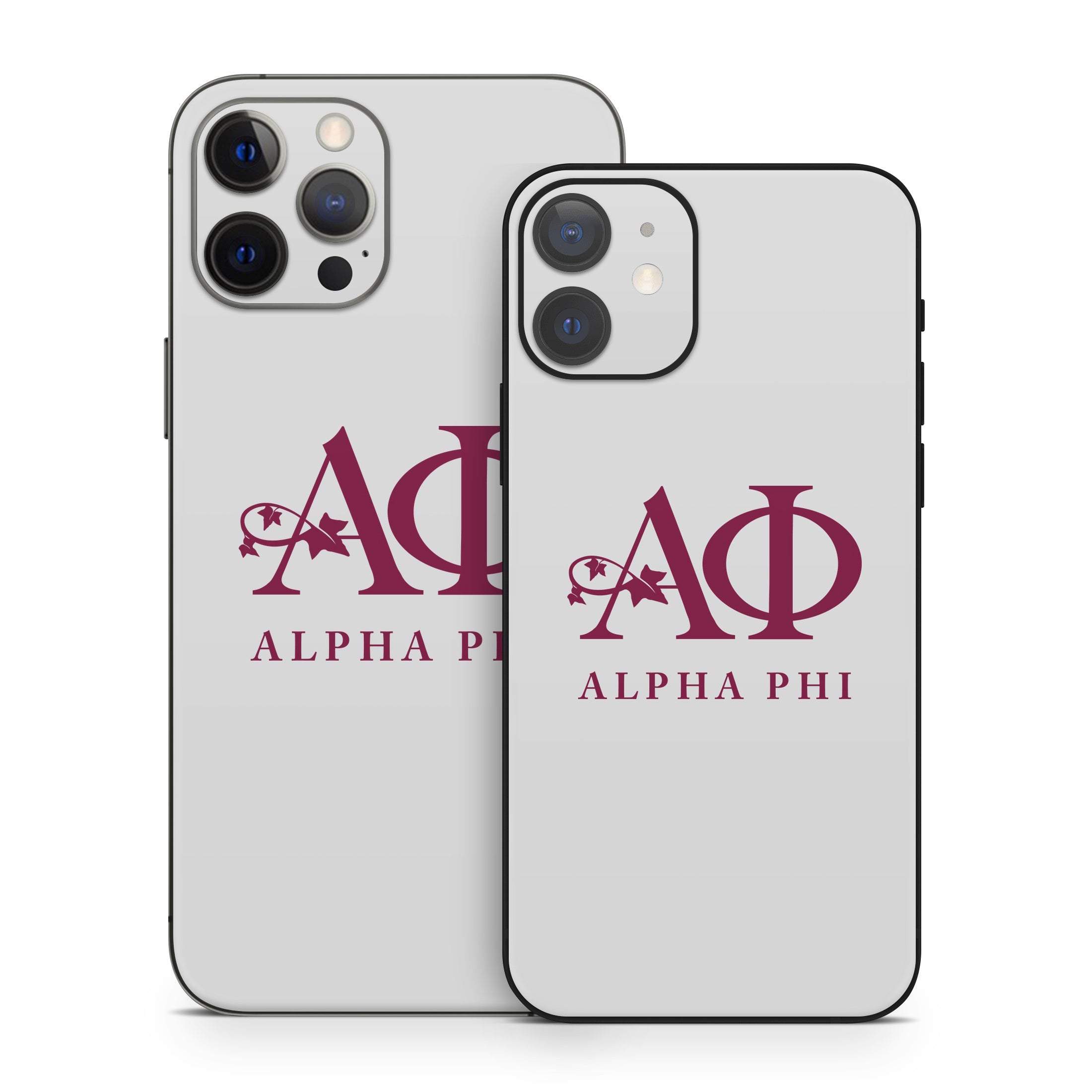 Alpha Phi Silver - Apple iPhone 12 Skin