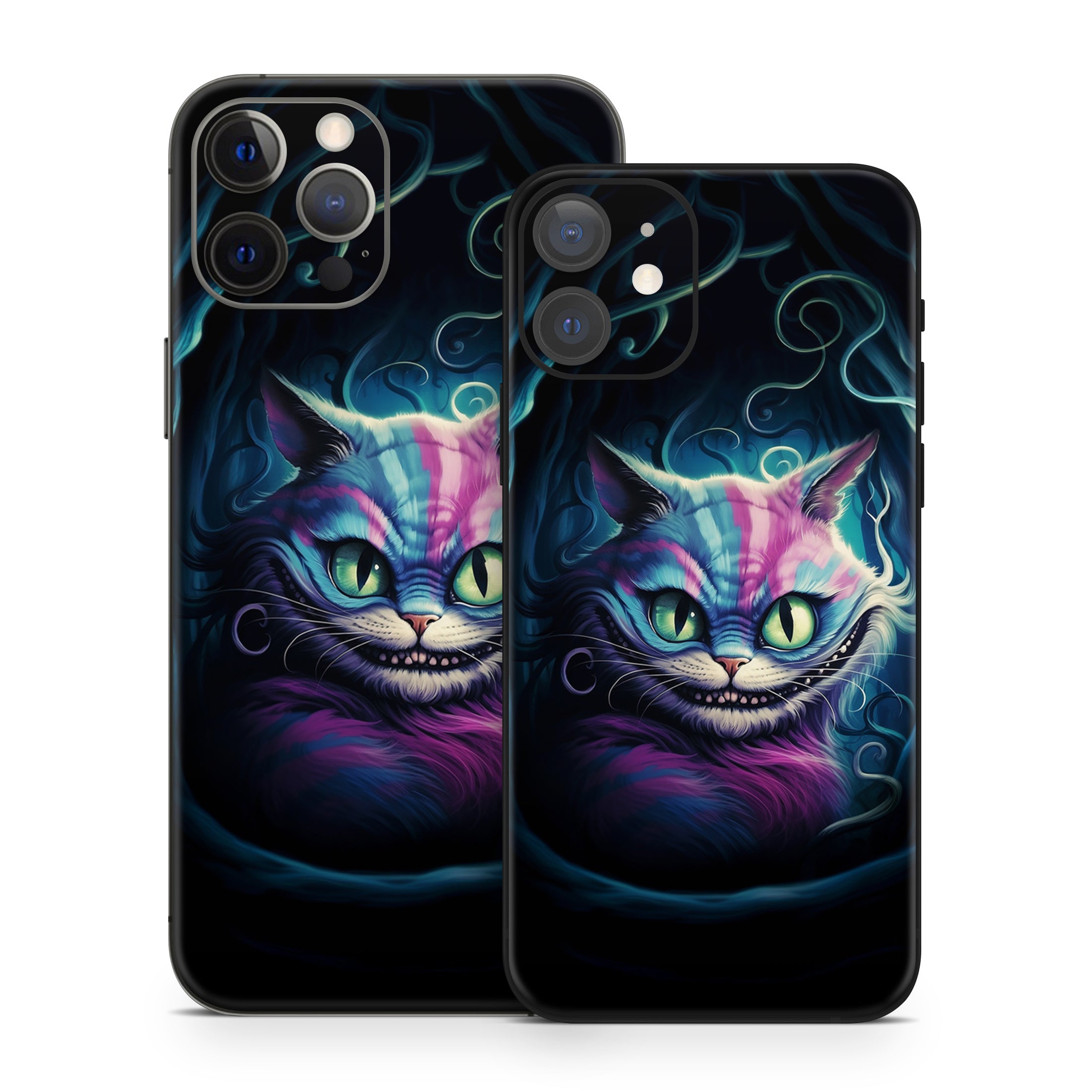 Blue Cheshire Cat - Apple iPhone 12 Skin