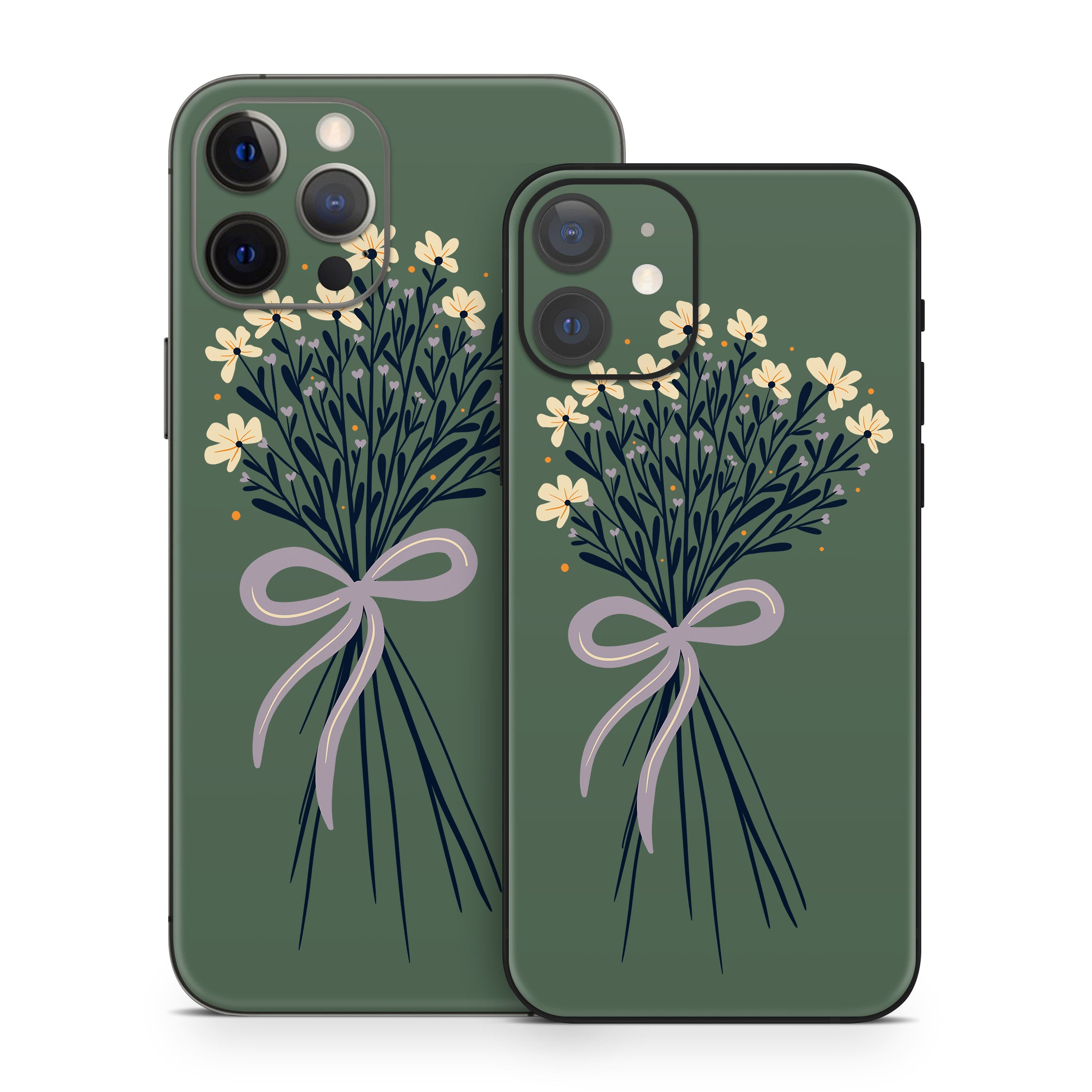 Floral Bouquet Bow - Apple iPhone 12 Skin