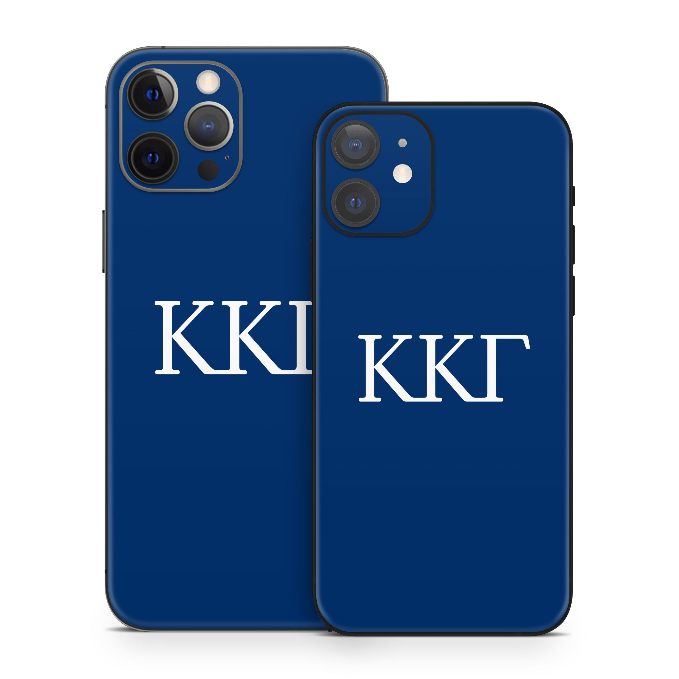 Kappa Kappa Gamma Greek Letters Kappa Blue - Apple iPhone 12 Skin