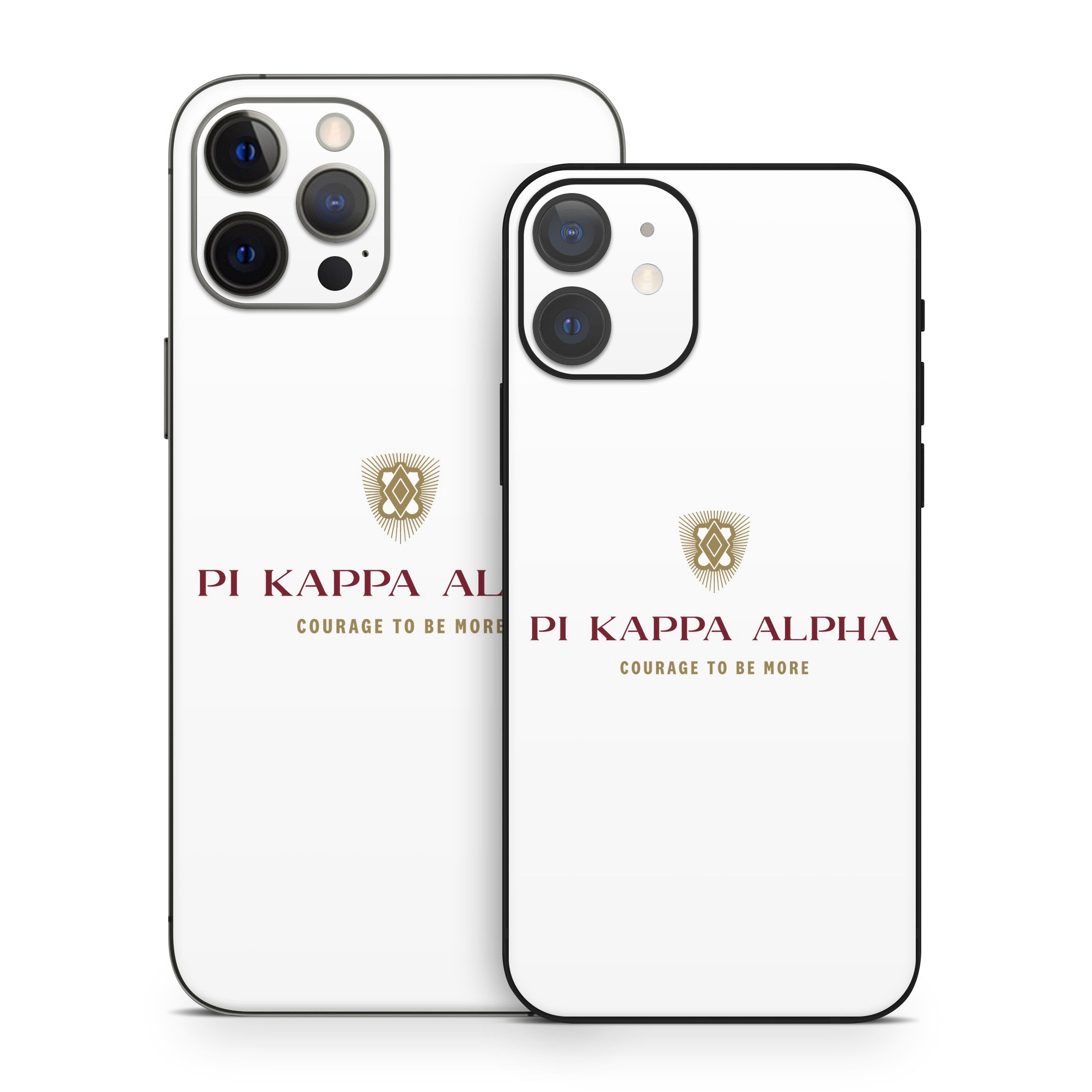 Pi Kappa Alpha Formal Logo White - Apple iPhone 12 Skin