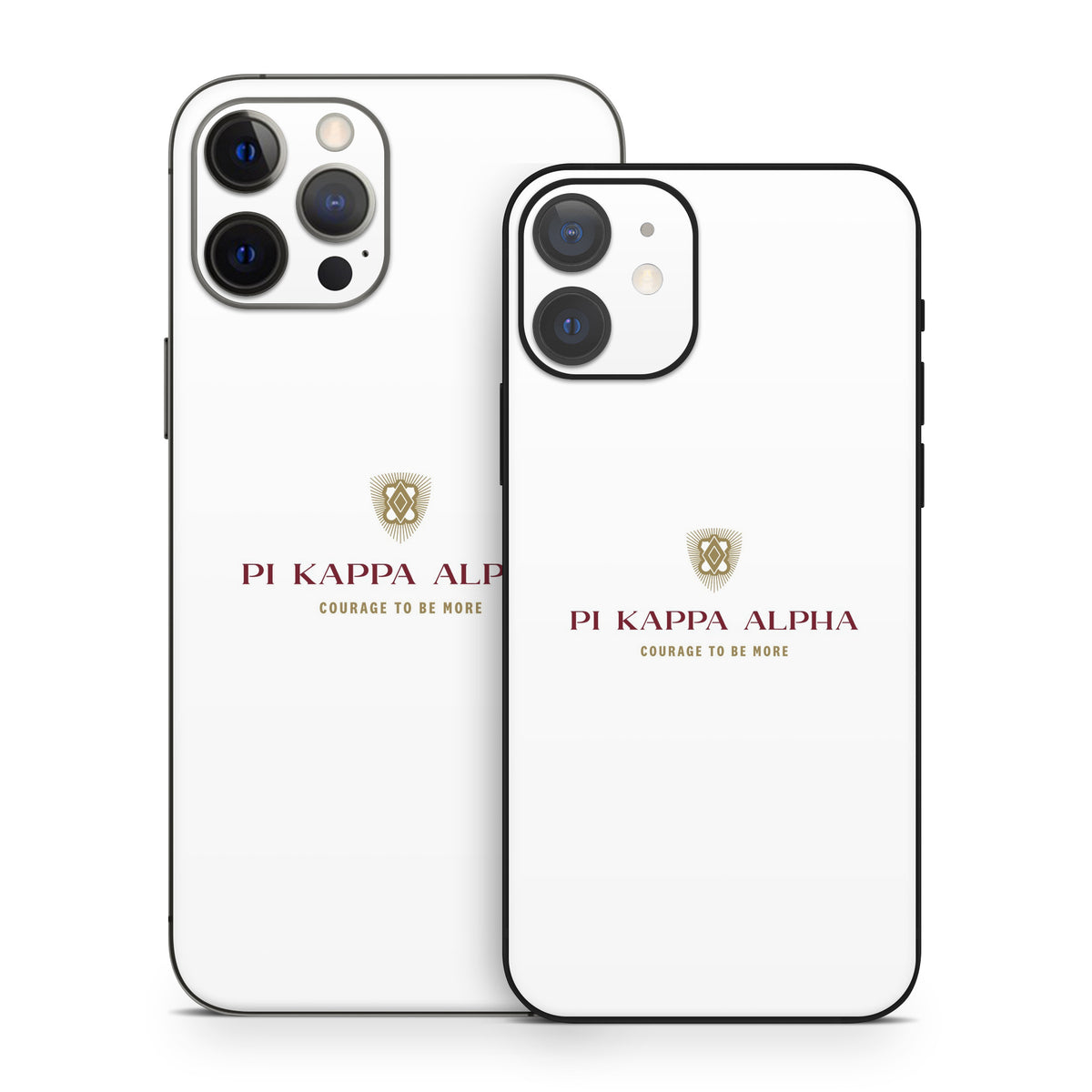 Pi Kappa Alpha Formal Logo White - Apple iPhone 12 Skin