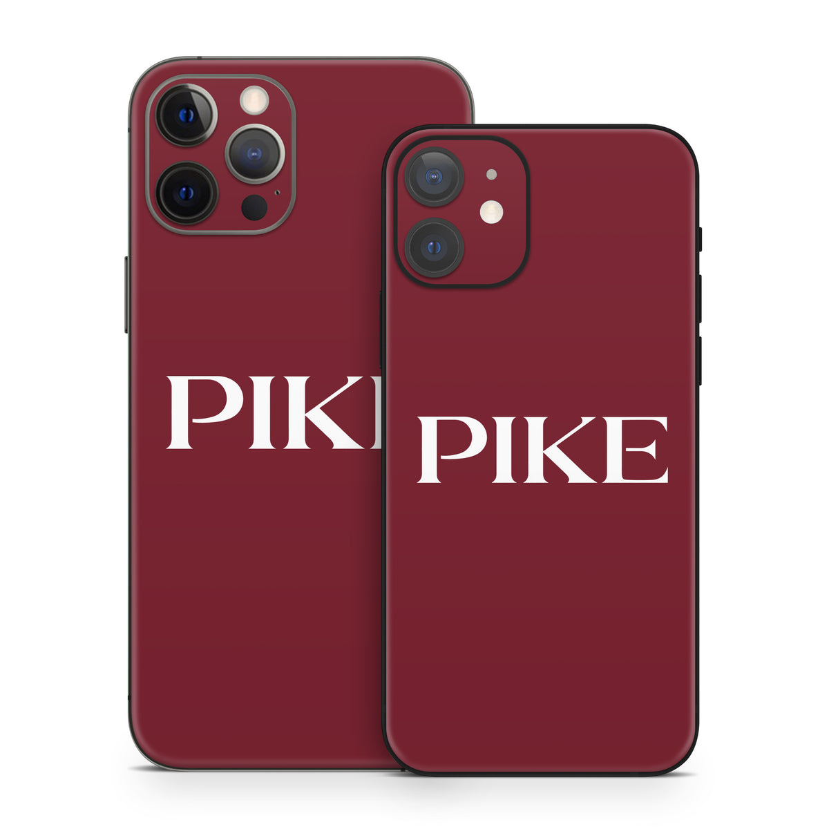 Pi Kappa Alpha PIKE Logo Garnet - Apple iPhone 12 Skin