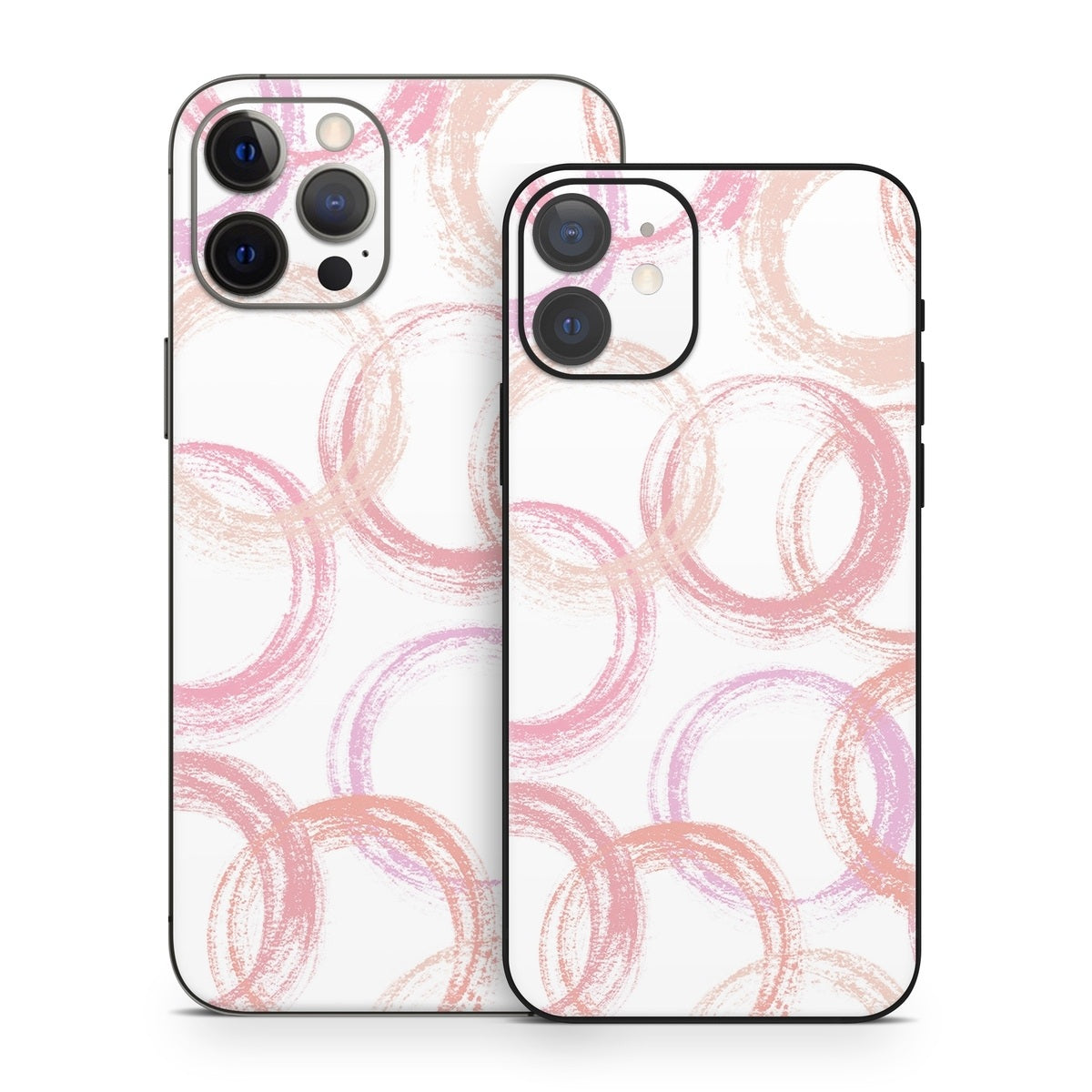 Pink Circles - Apple iPhone 12 Skin