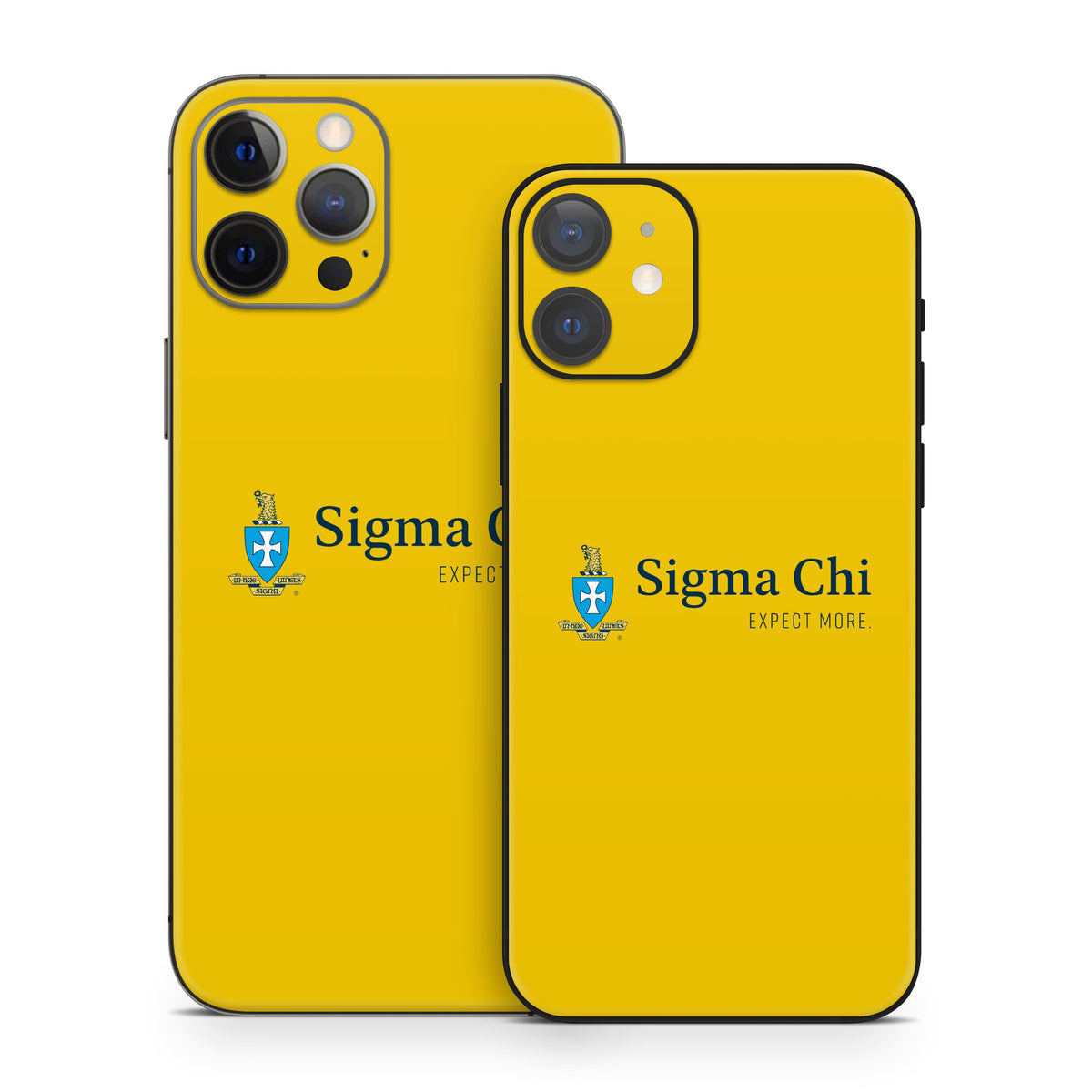Sigma Chi Logo Gold - Apple iPhone 12 Skin