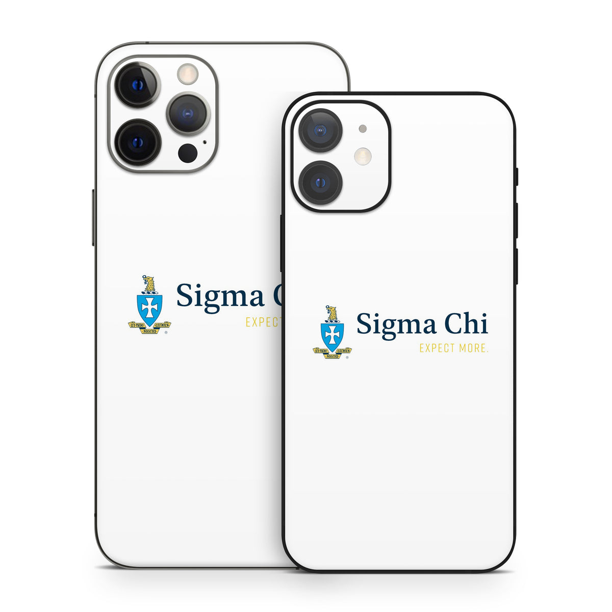 Sigma Chi Logo White - Apple iPhone 12 Skin
