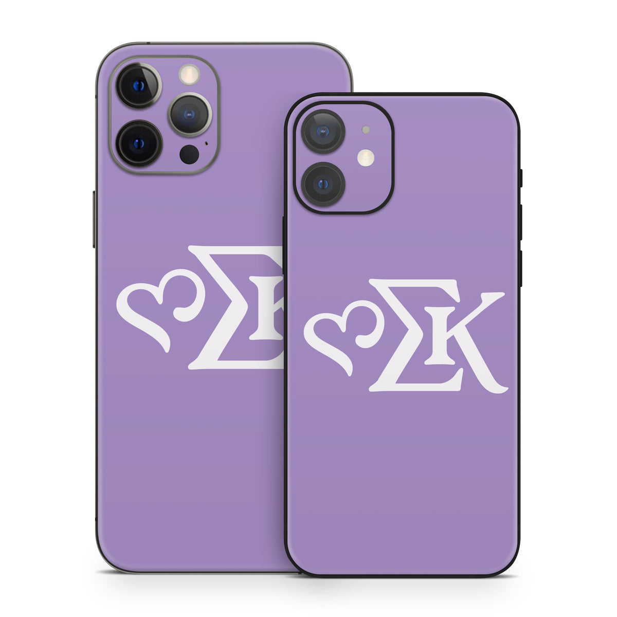 Sigma Kappa Greek Letters Dove Love on Legacy Lavender - Apple iPhone 12 Skin