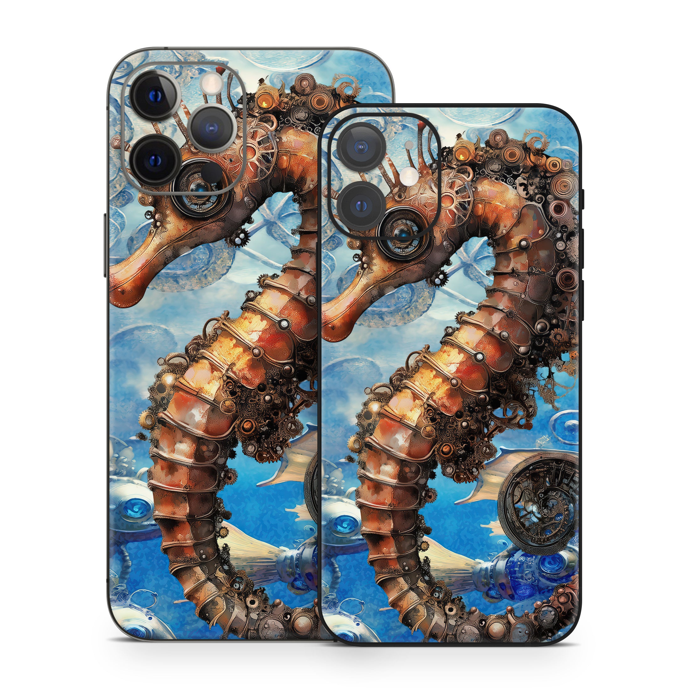 Steampunk Seahorse - Apple iPhone 12 Skin