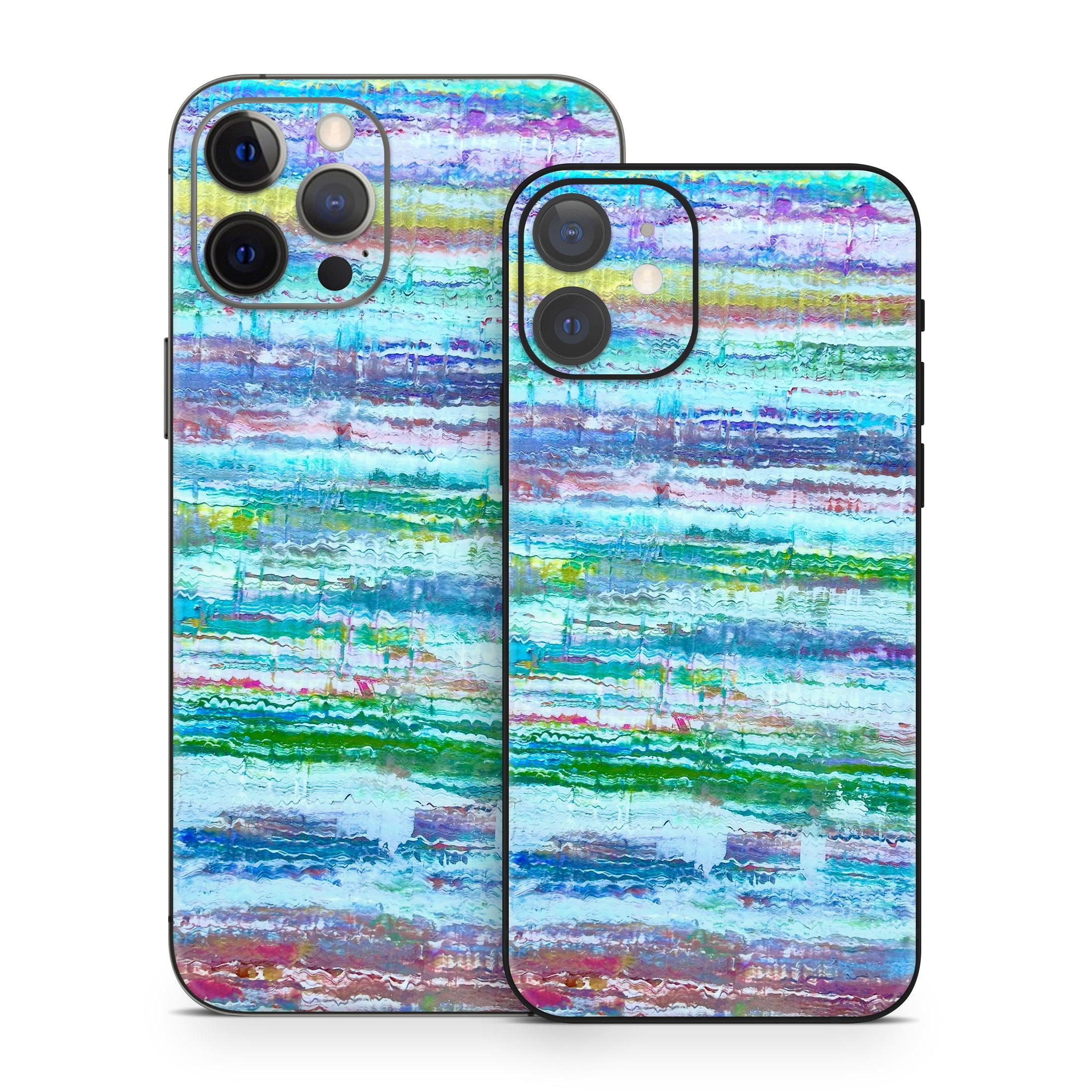 Textured Stripes - Apple iPhone 12 Skin