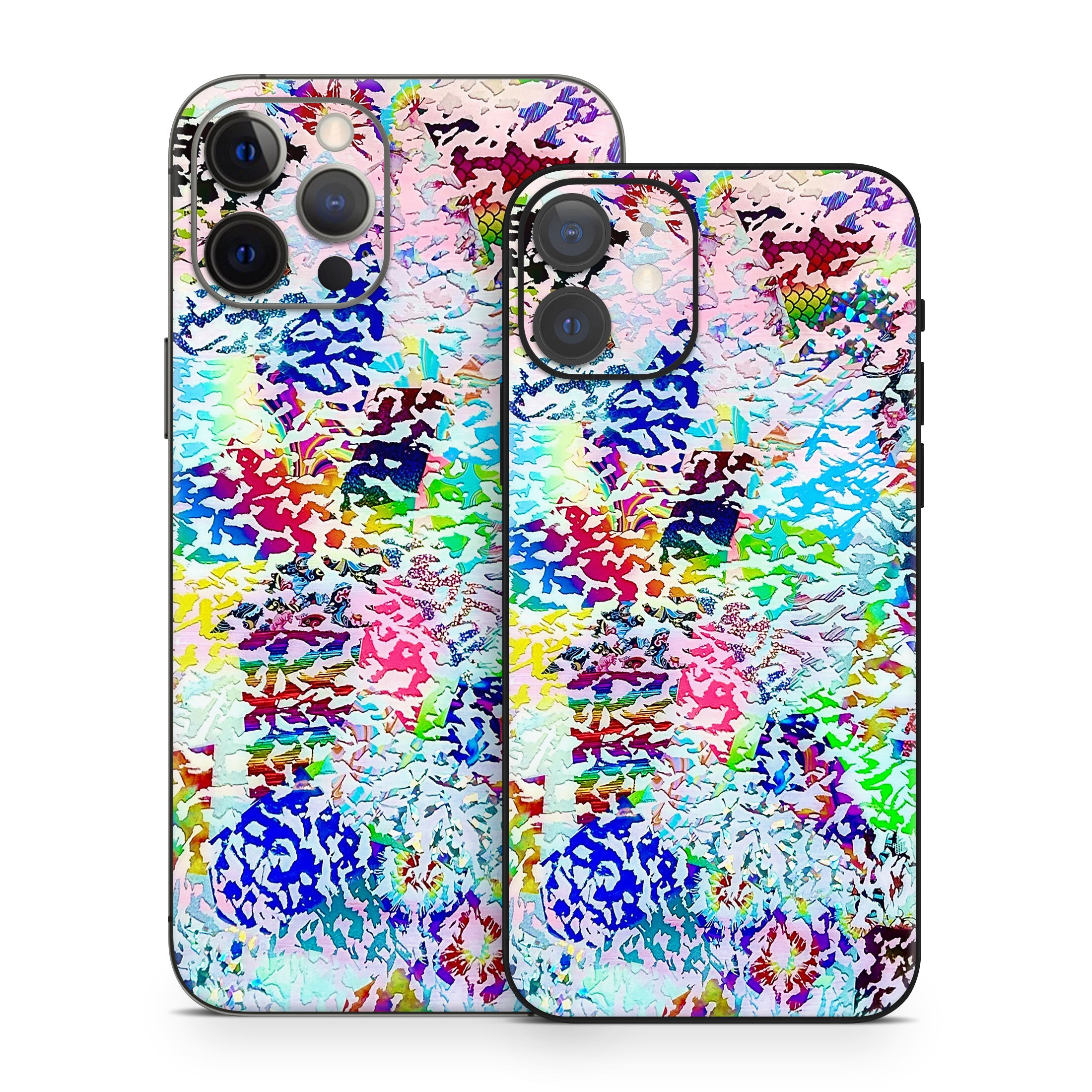 White Etching - Apple iPhone 12 Skin