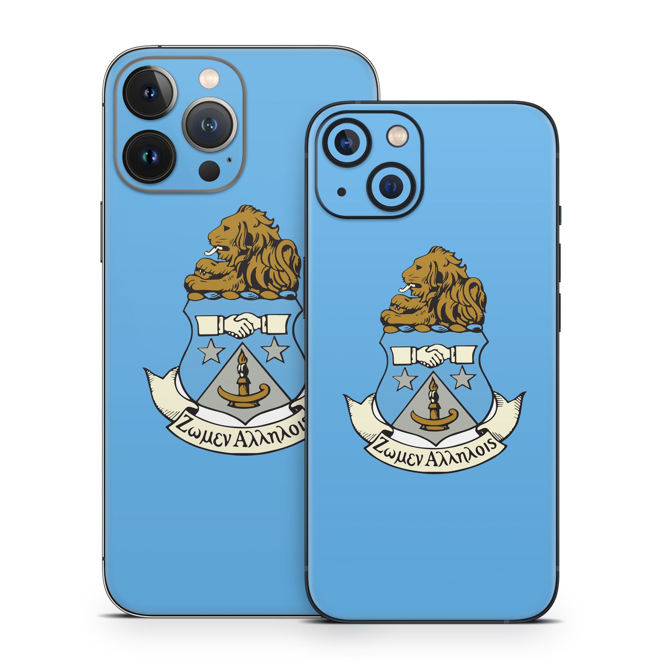 Alpha Delta Pi Crest Adelphean Blue - Apple iPhone 13 Skin