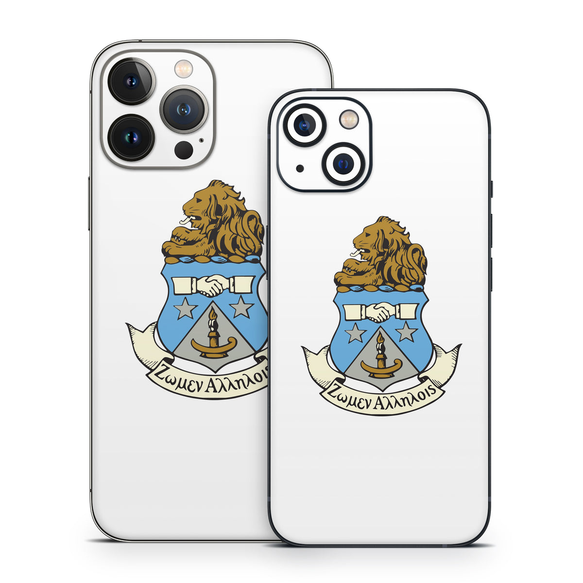 Alpha Delta Pi Crest White - Apple iPhone 13 Skin