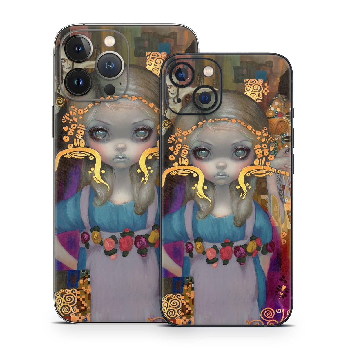 Alice in a Klimt Dream - Apple iPhone 13 Skin