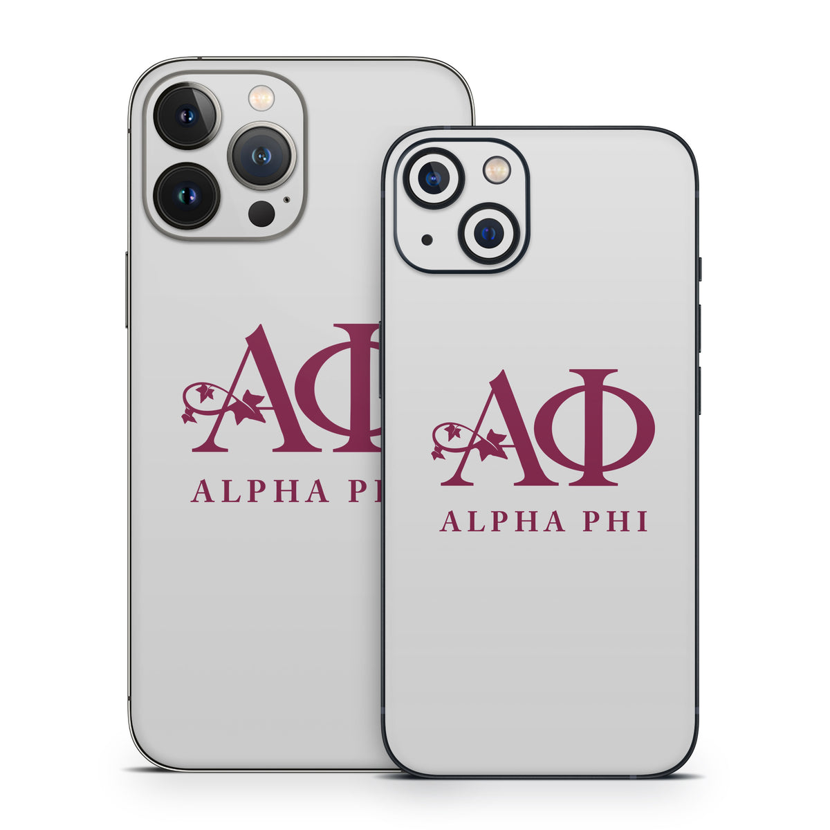 Alpha Phi Silver - Apple iPhone 13 Skin