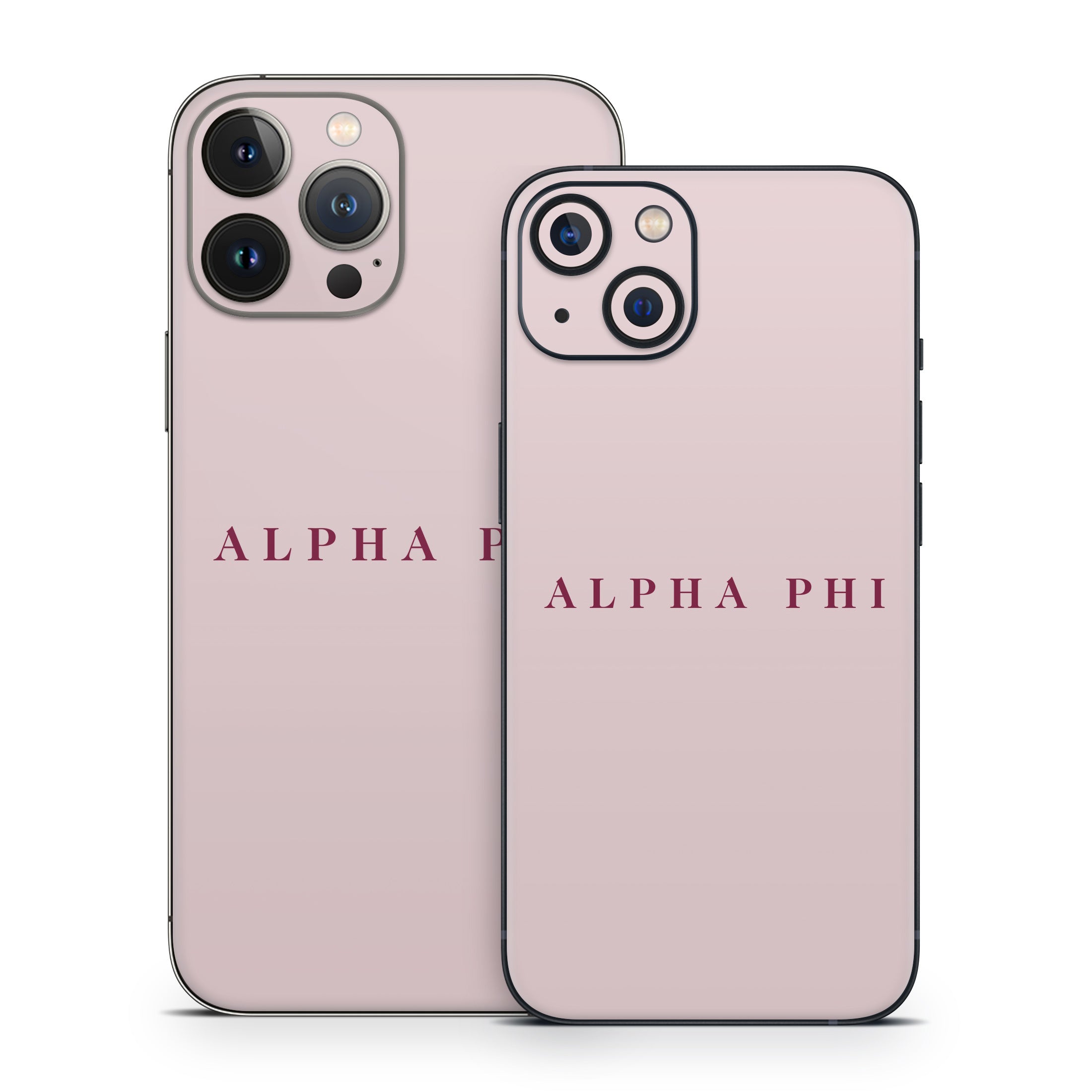 Alpha Phi Wordmark Ivory - Apple iPhone 13 Skin
