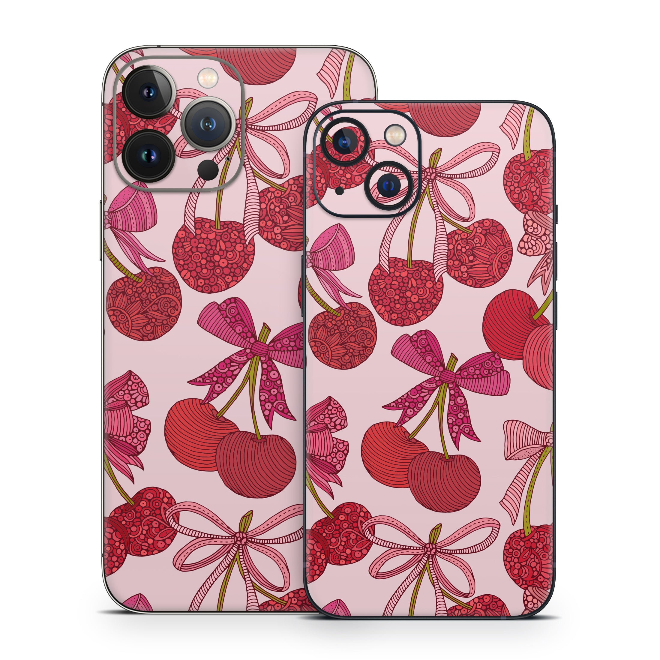 Cherry with Bows - Apple iPhone 13 Skin