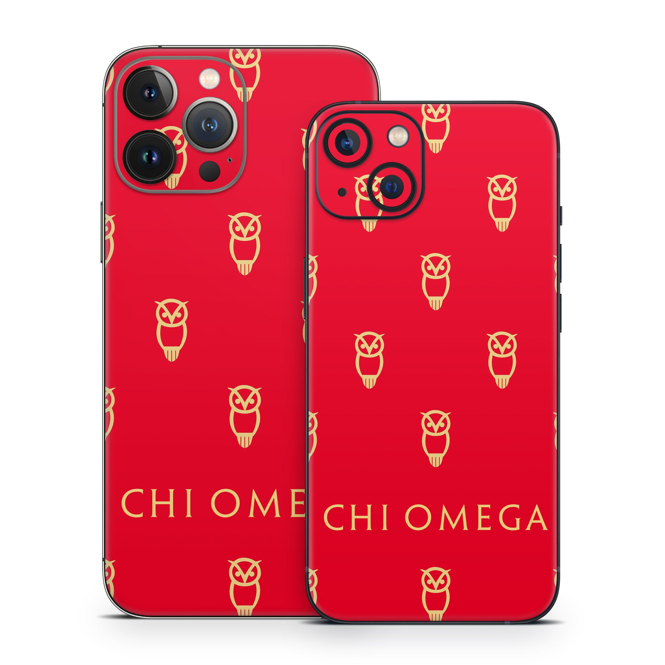 Chi Omega Owl Pattern - Apple iPhone 13 Skin