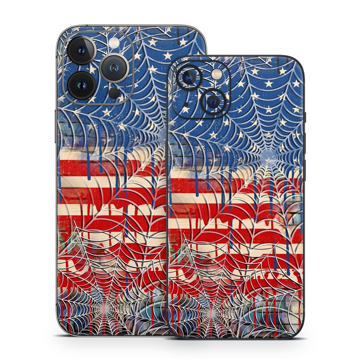 Cobweb Flag - Apple iPhone 13 Skin