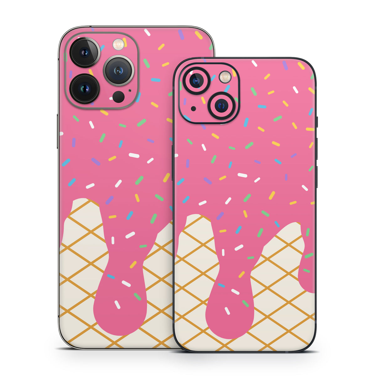 Strawberry Ice Cream Drip - Apple iPhone 13 Skin