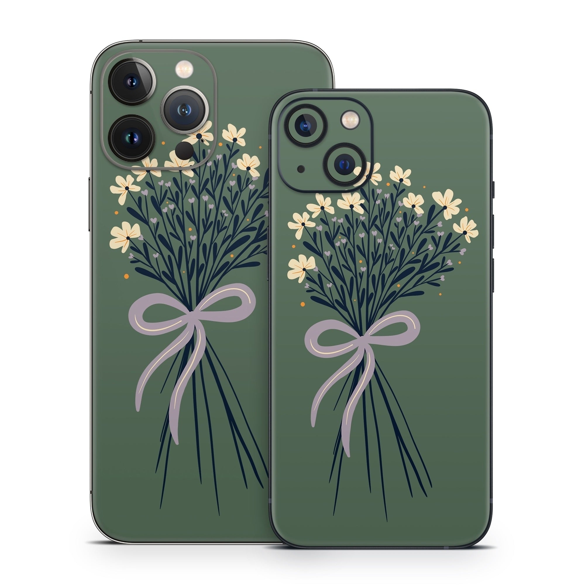 Floral Bouquet Bow - Apple iPhone 13 Skin