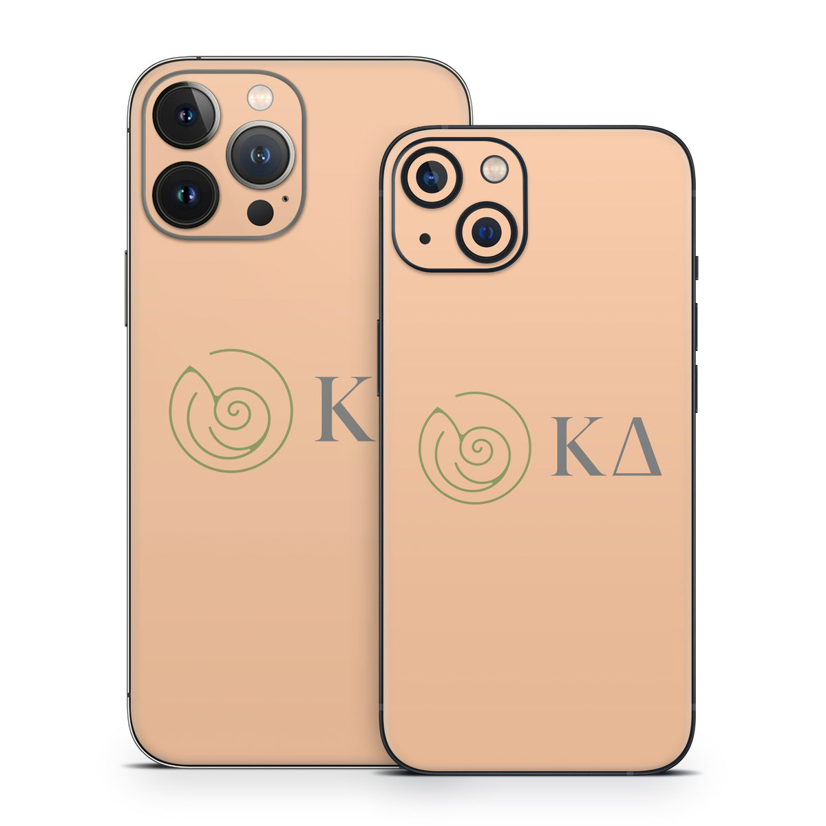 Kappa Delta Greek Letters Empowered Peach - Apple iPhone 13 Skin