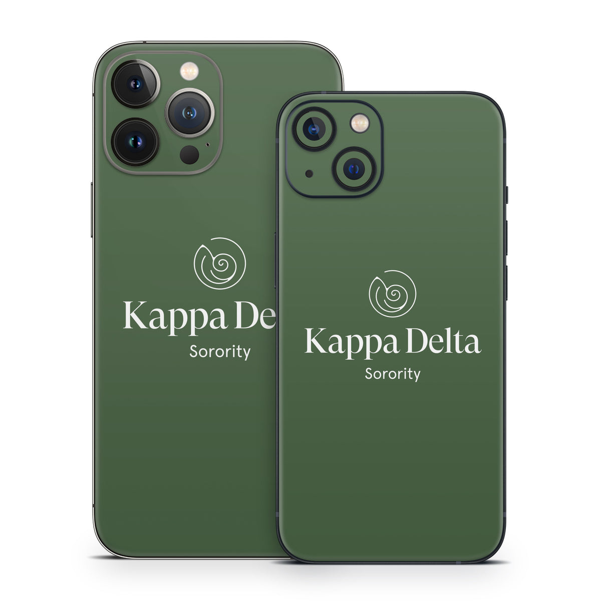 Kappa Delta Primary Logo Dark Olive - Apple iPhone 13 Skin