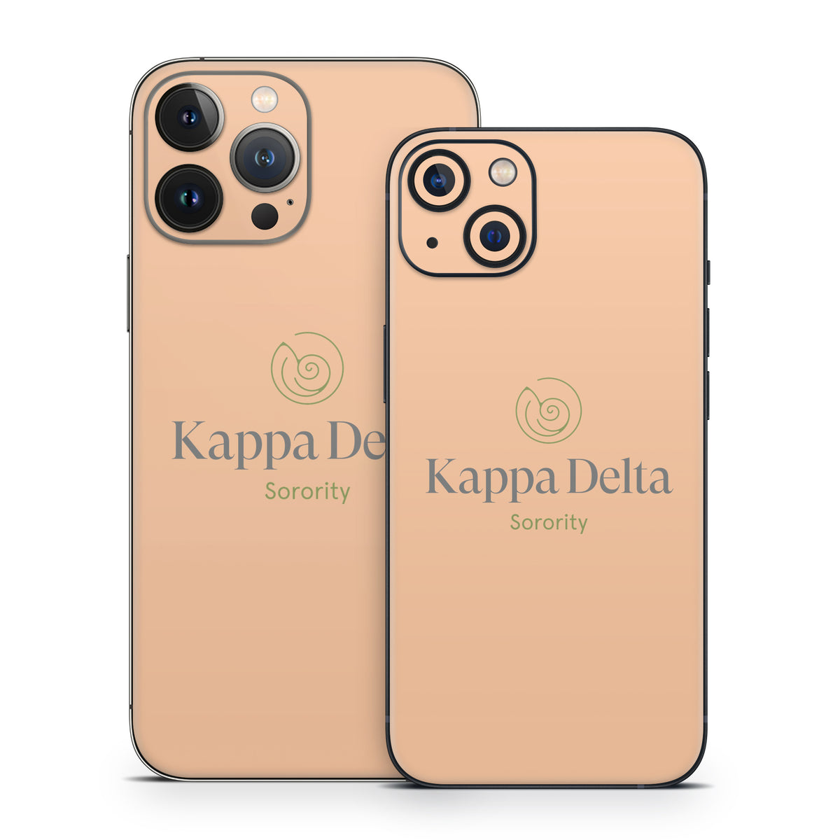 Kappa Delta Primary Logo Empowered Peach - Apple iPhone 13 Skin